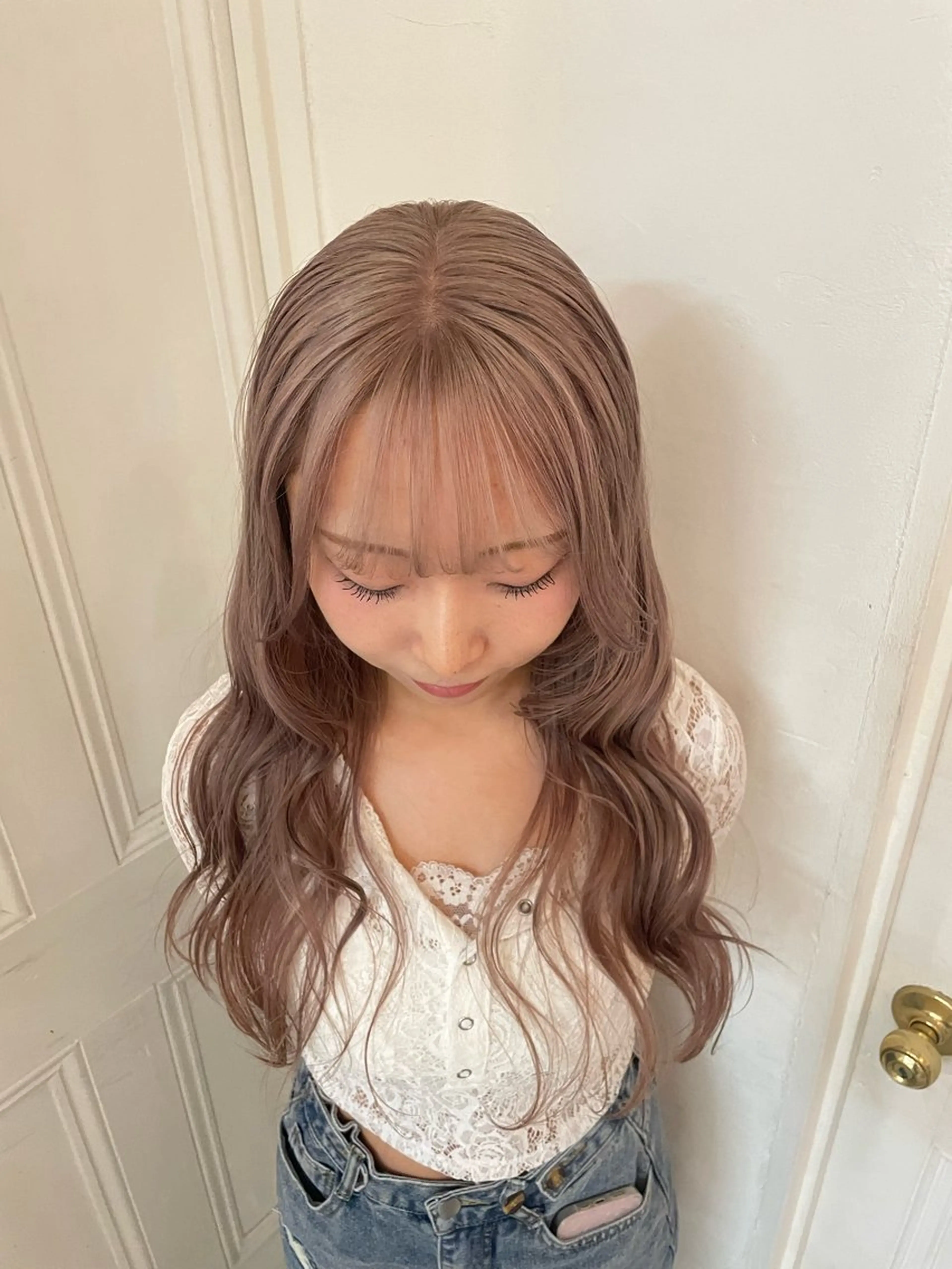 ロング HITOMI 福岡パーマのヘアスタイル