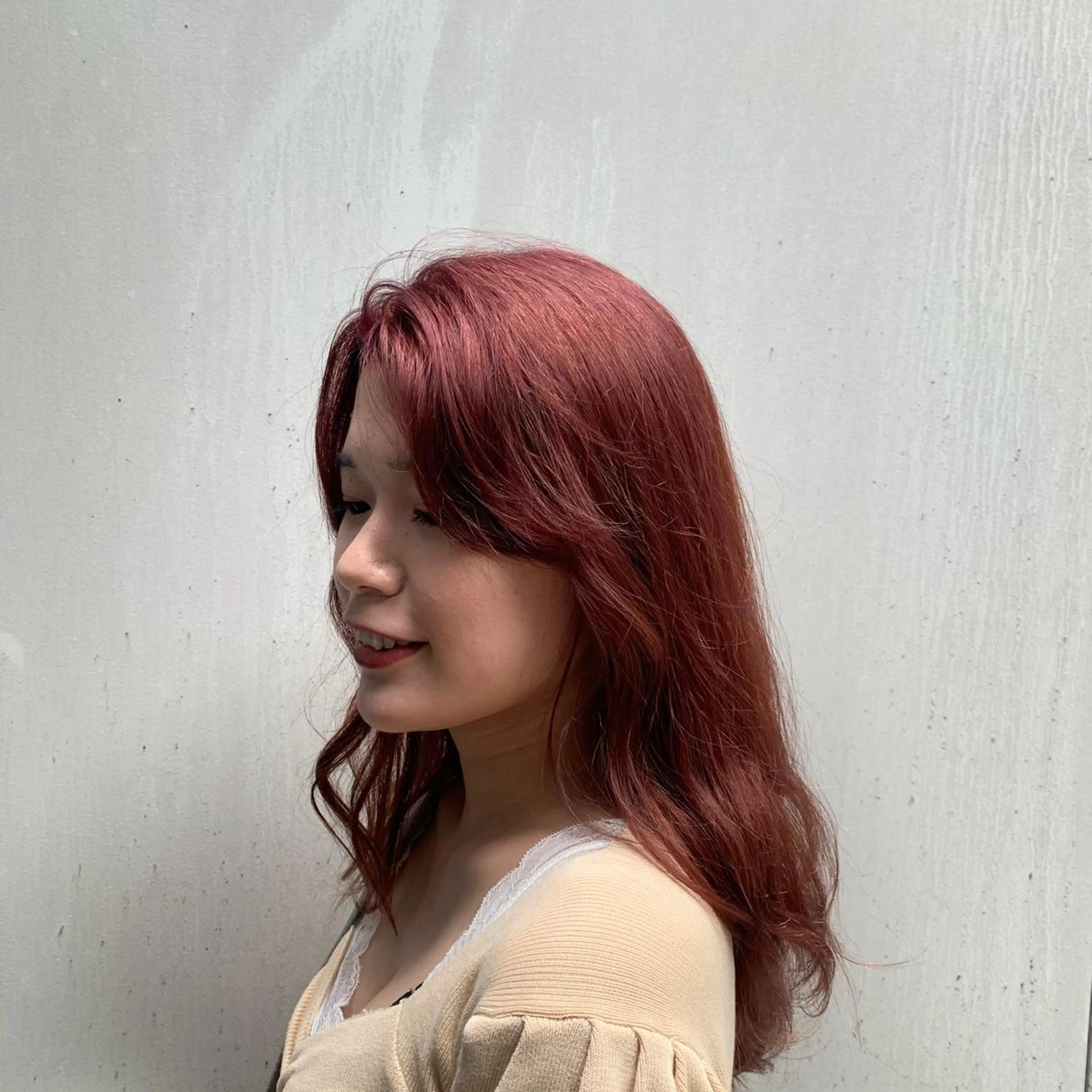 セミロング カラー 平野葵🎀 hair/nailのネイルデザイン