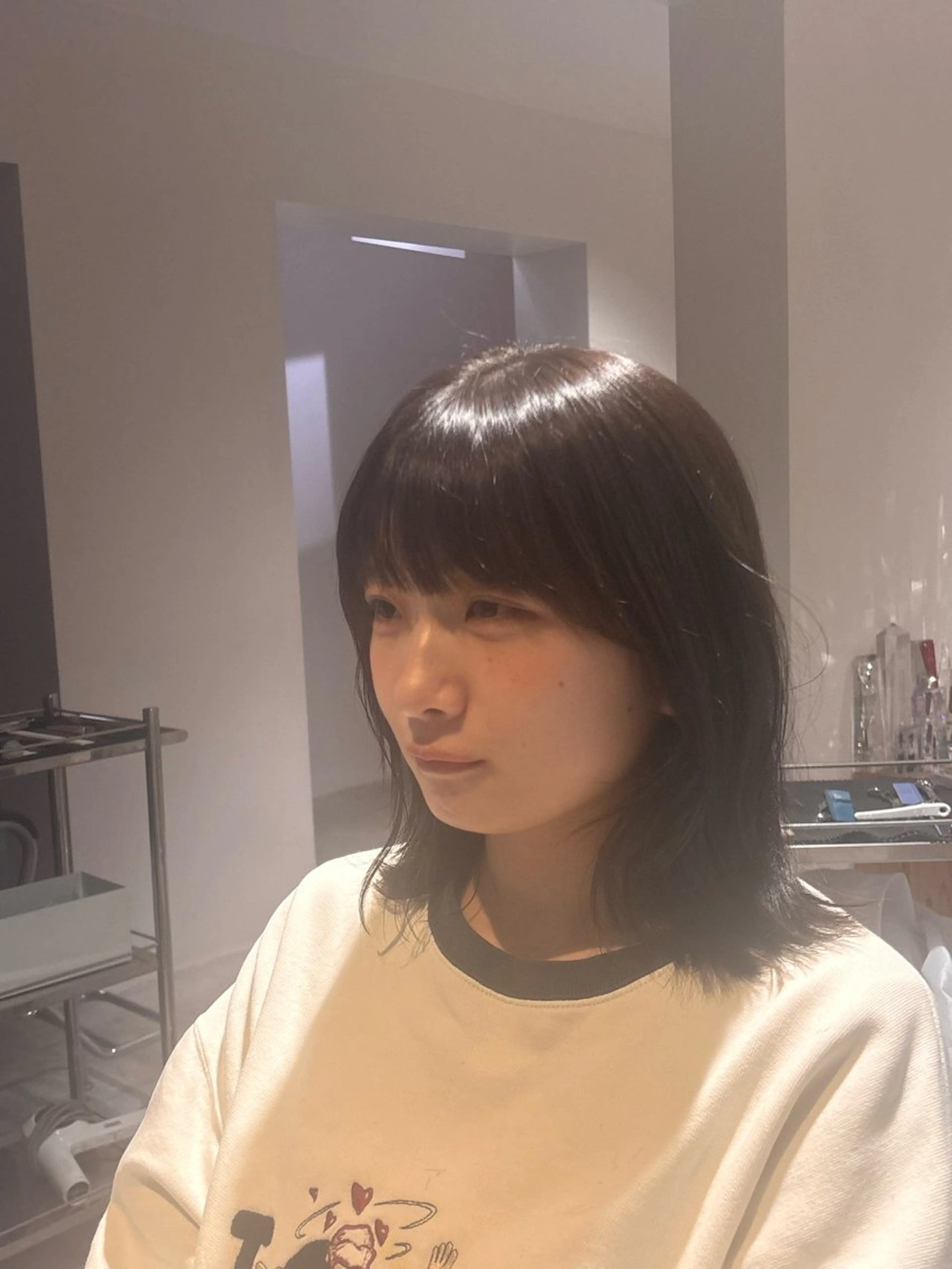 ミディアム 中間 陽平のヘアスタイル