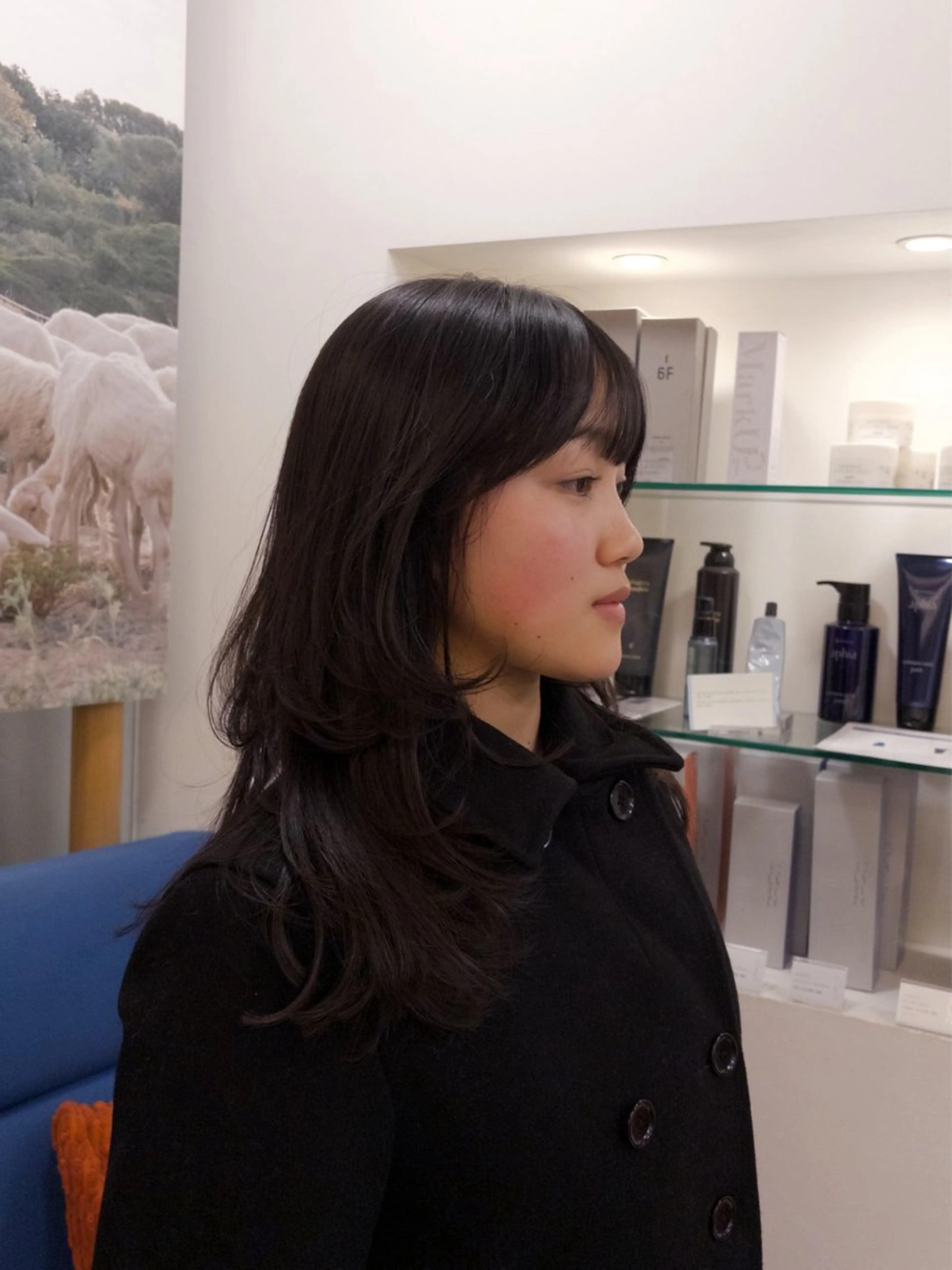 セミロング BEAUTRIUM 鎌倉小町所属・🌞アオキ サキ💫のヘアスタイル