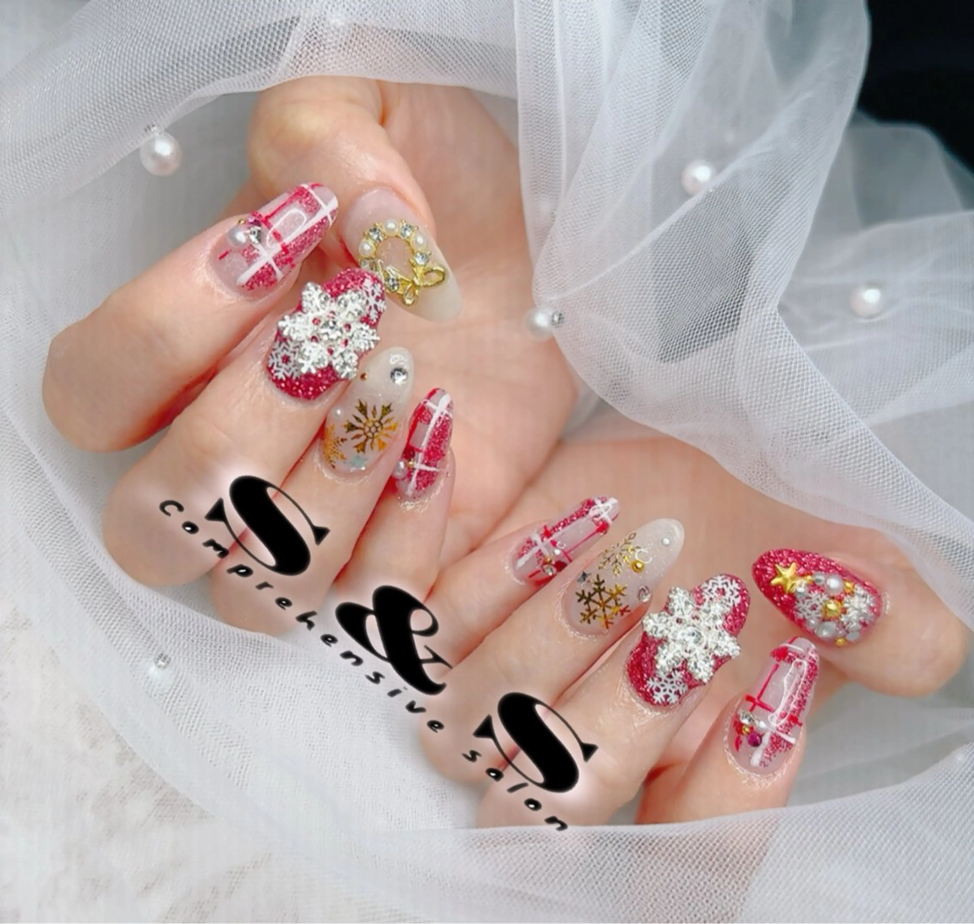 ネイル 長さ出し メンズネイル 持ち込み S&S 村田小百合のネイルデザイン