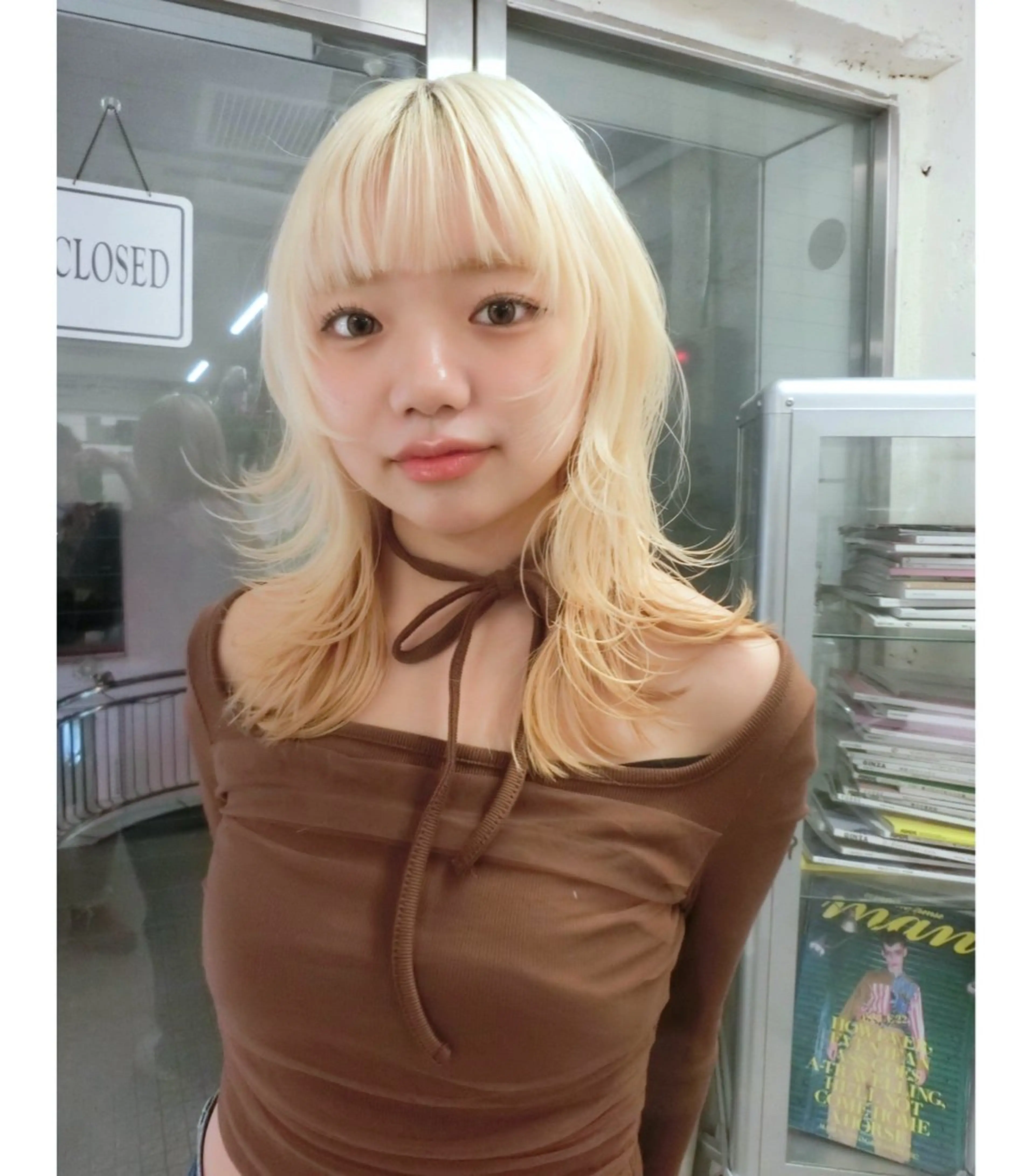 ミディアム ハッシュカット/ MAYAのヘアスタイル