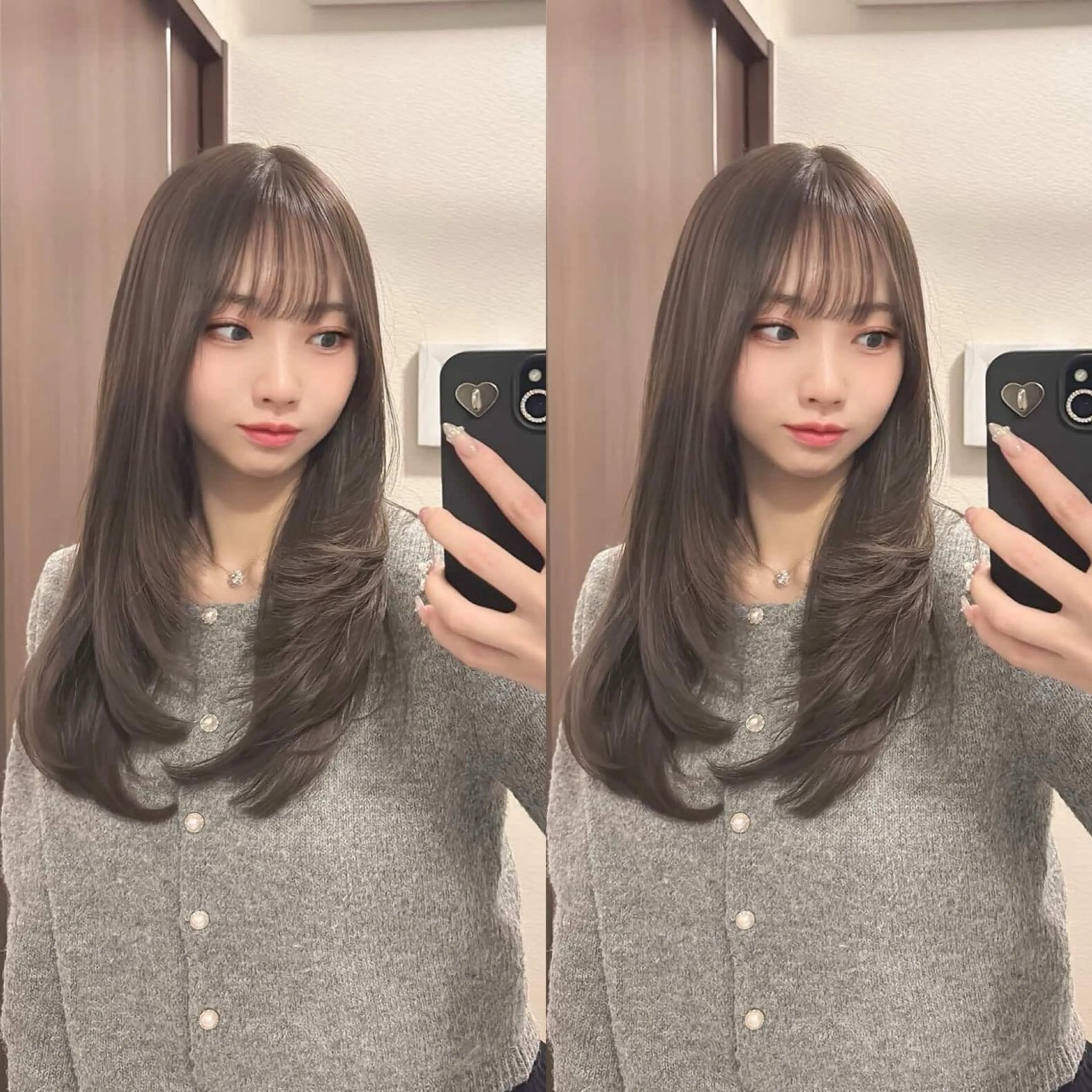 ロング カット ヘアカラー 縮毛矯正 トリートメント ✨髪質改善特化✨副 店長椎葉信乃介のヘアスタイル