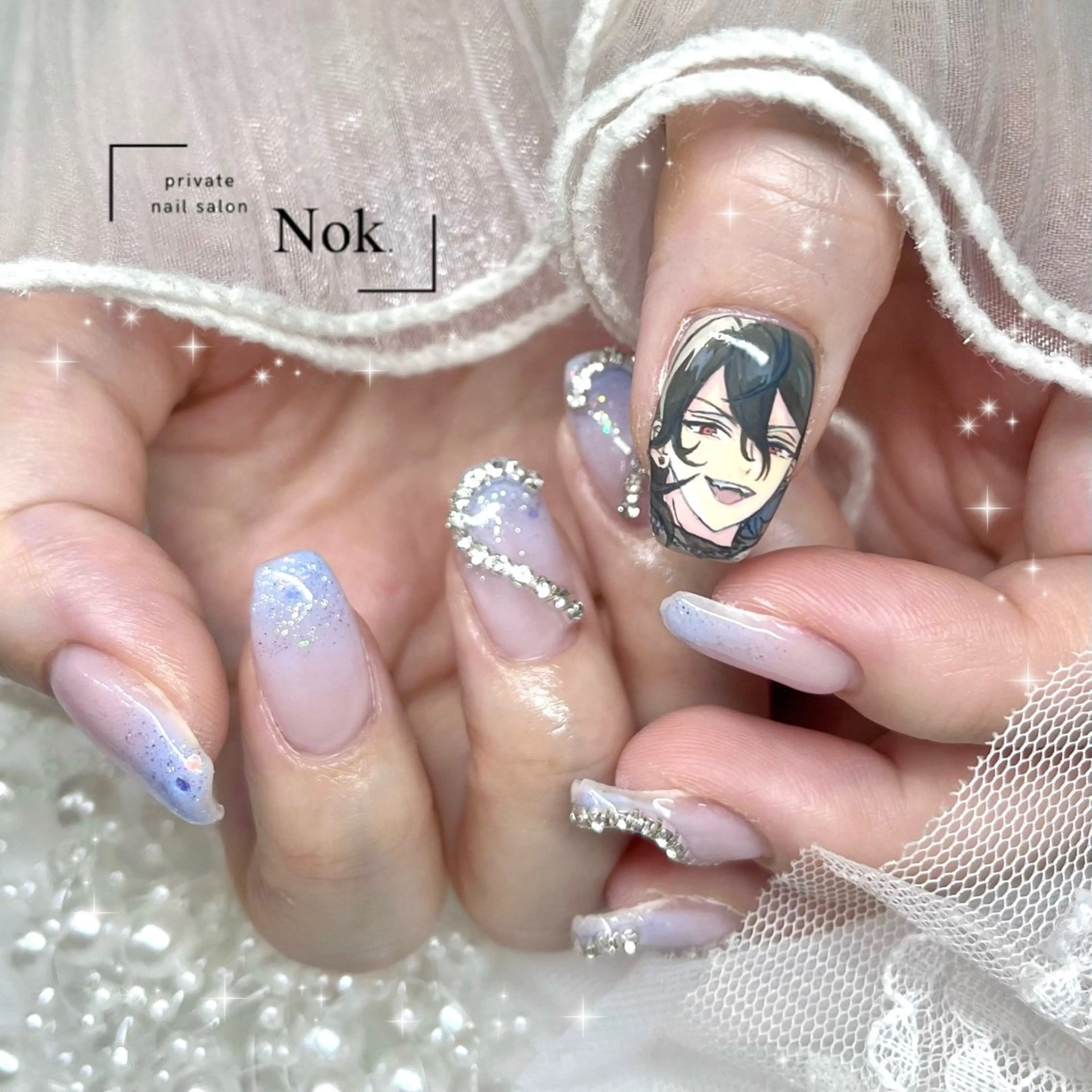 ネイル ハンドネイル 池袋痛ネイル Nok. 渡辺のネイルデザイン