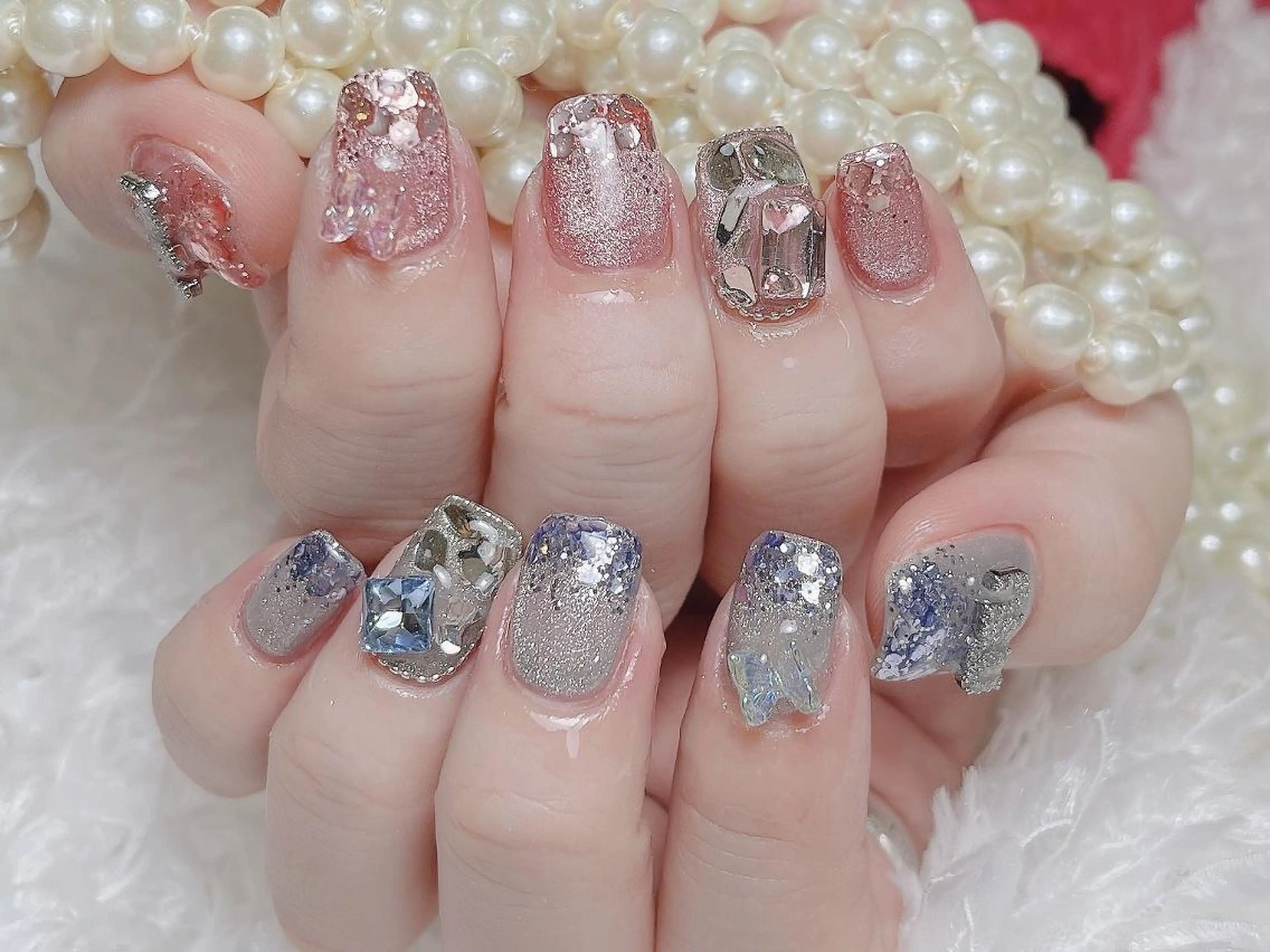 ネイル 🎀🎀💕 結衣🎀🎀のネイルデザイン