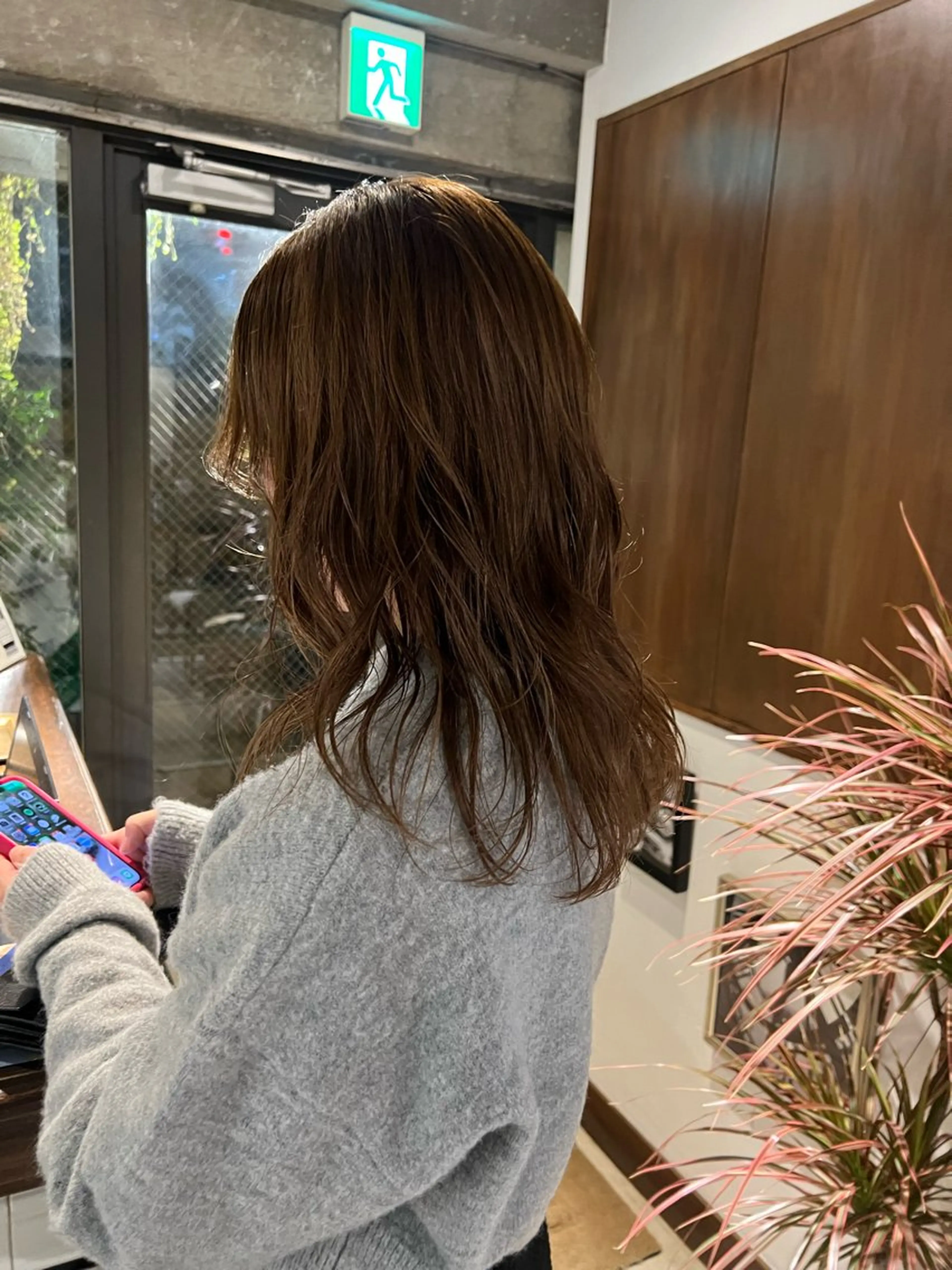 ロング ヘアカラー パーマ×透明感カラー MIOのヘアスタイル