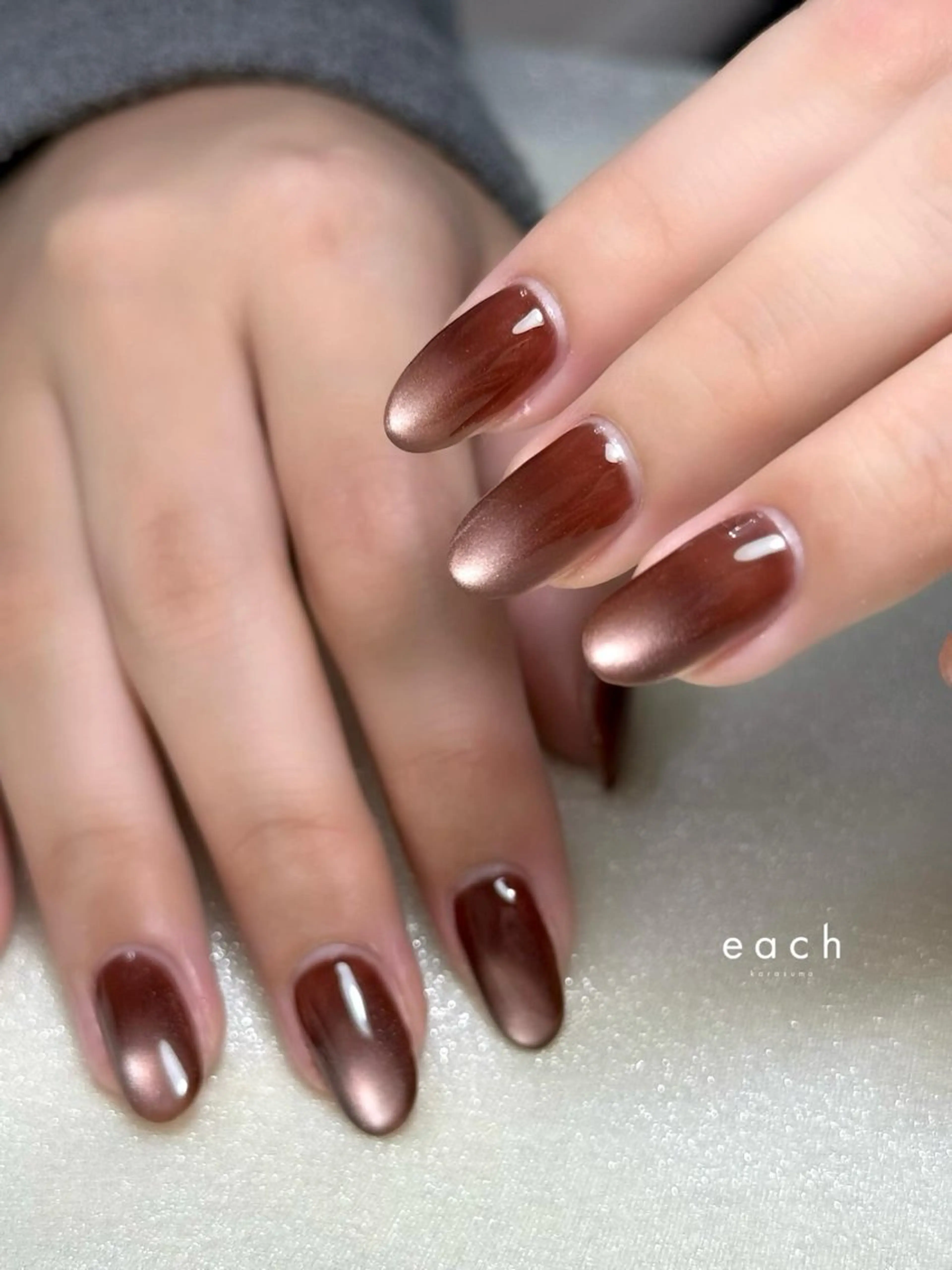 ネイル マグネットネイル each kiyokaのネイルデザイン