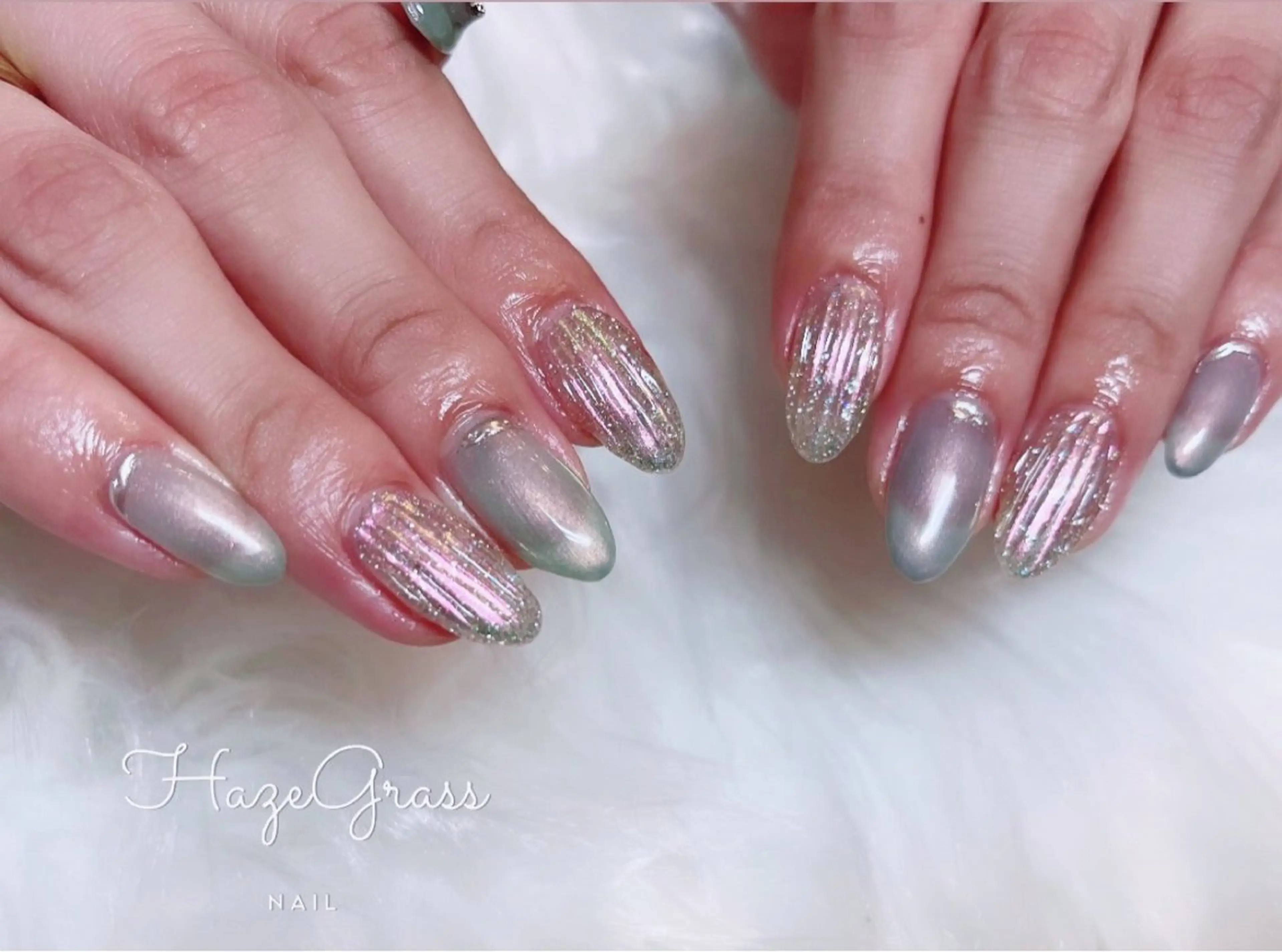 ネイル ハンドネイル HazeGrass NAILのネイルデザイン