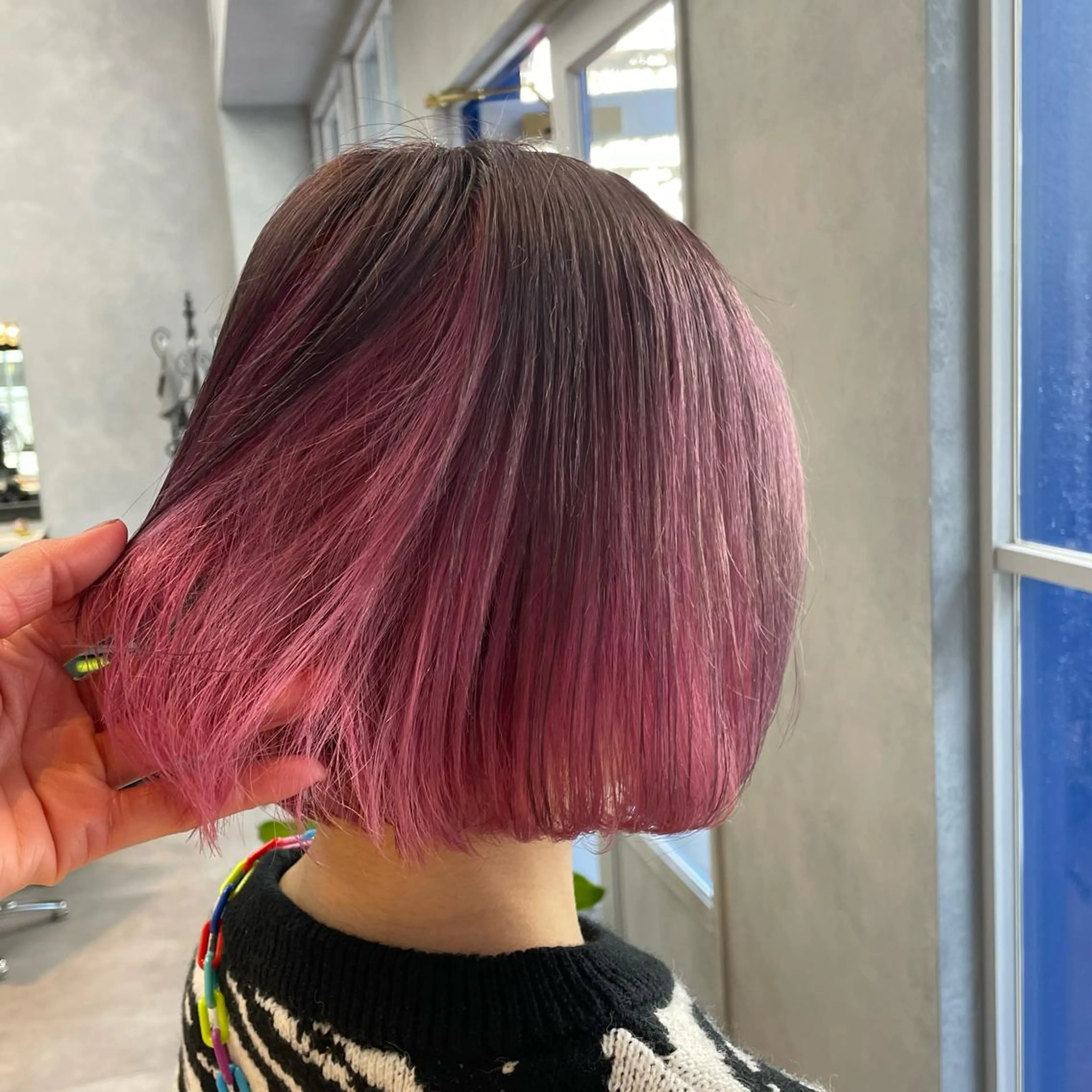 ショート ヘアカラー 🫧艶髪/ブリーチ 🐳honami🫧のヘアスタイル