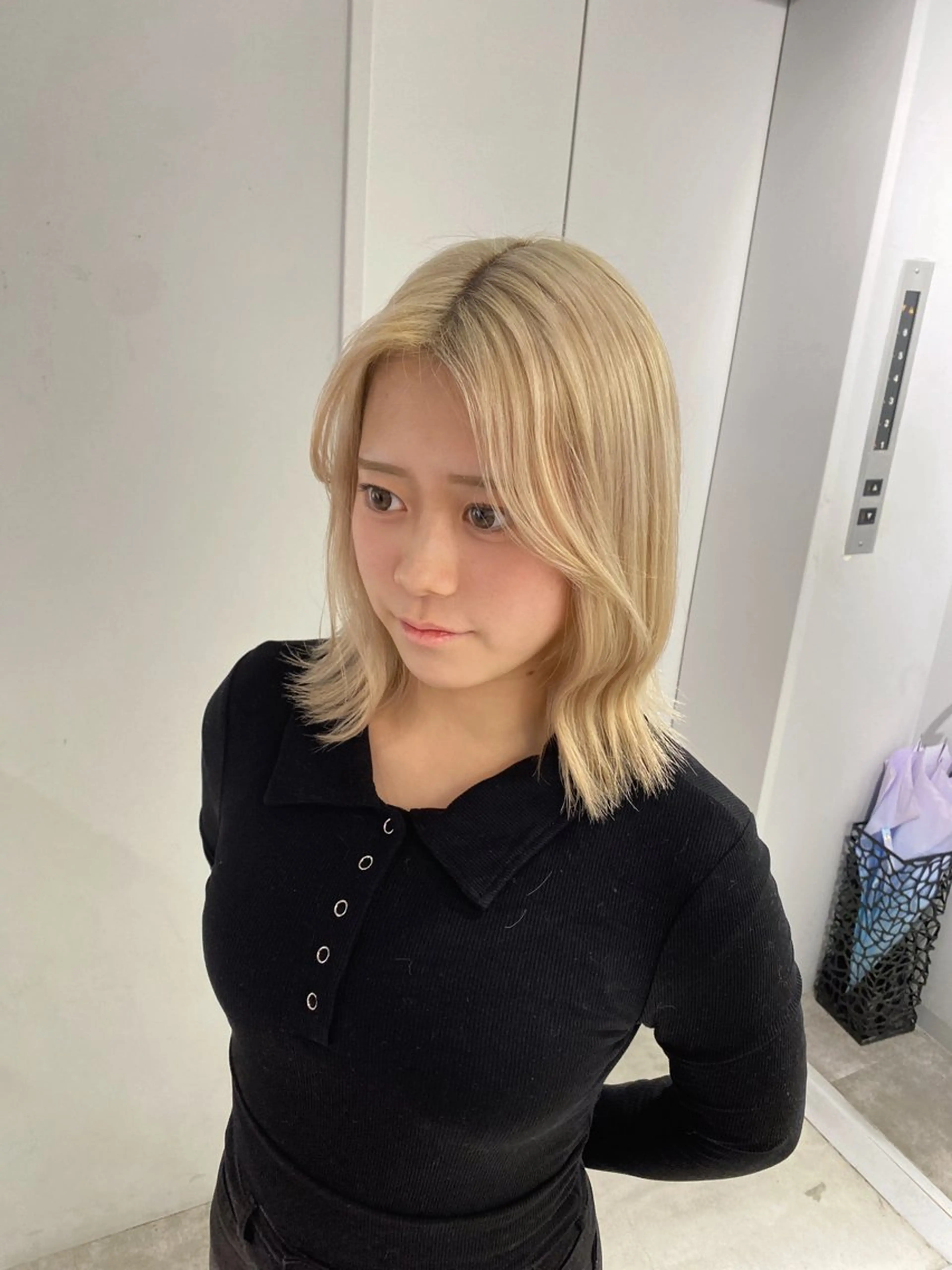 セミロング 心斎橋 /ブリーチ/ショウマのヘアスタイル