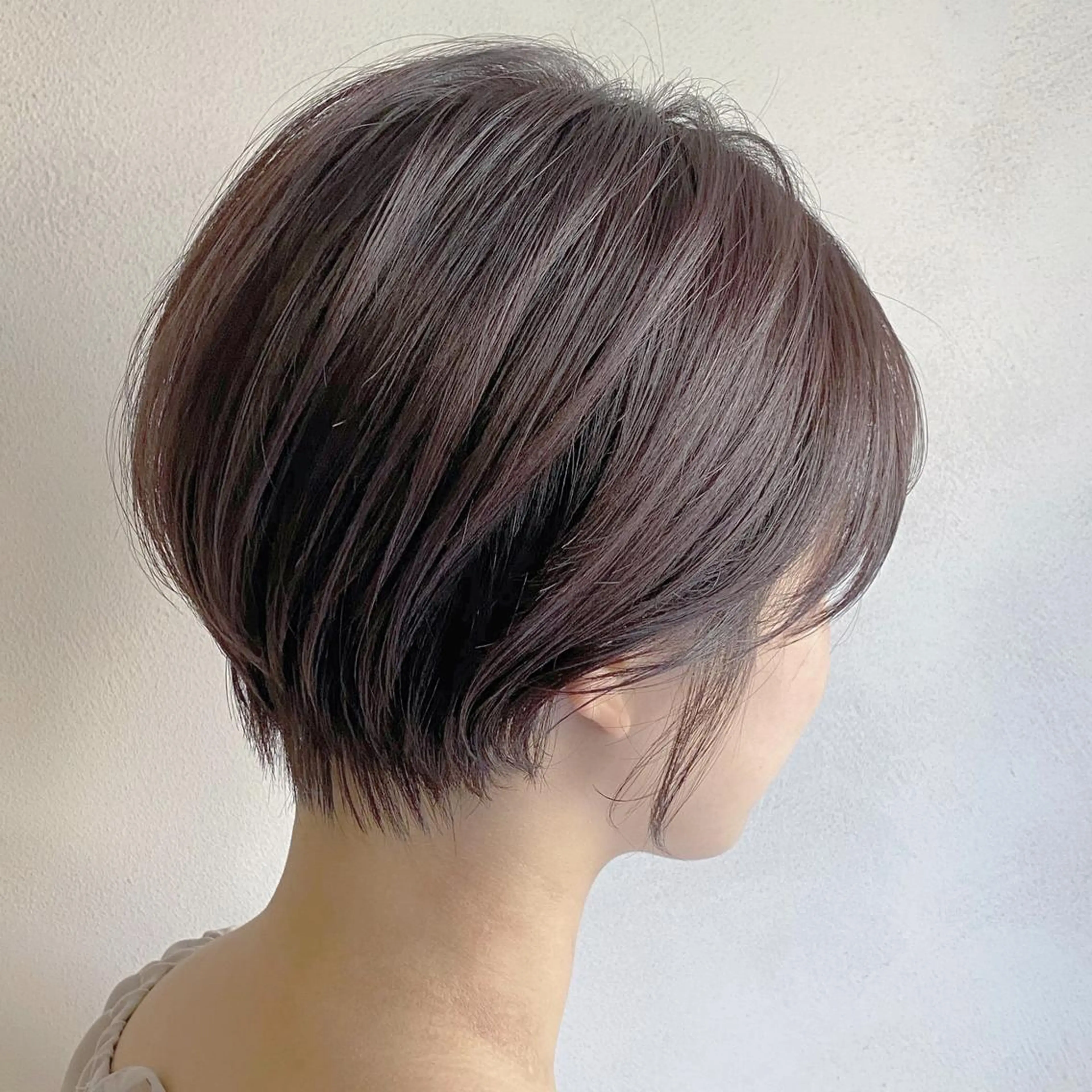 ショート カット トリートメント 縮毛矯正・暗髪 ・ショート　橋本🐶のヘアスタイル