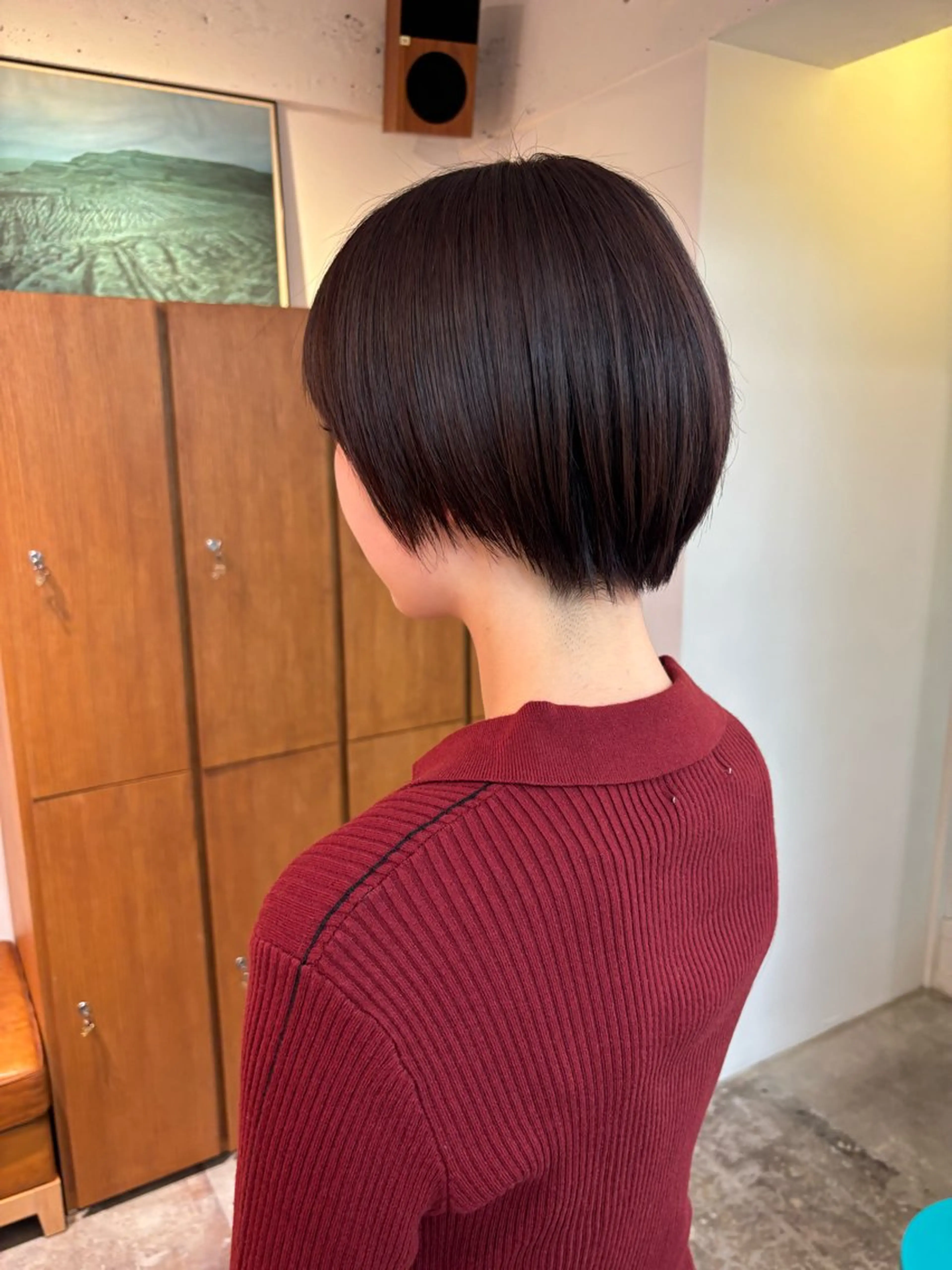 ショート aiko【艶カラー ・ミニモ年内で終了】のヘアスタイル