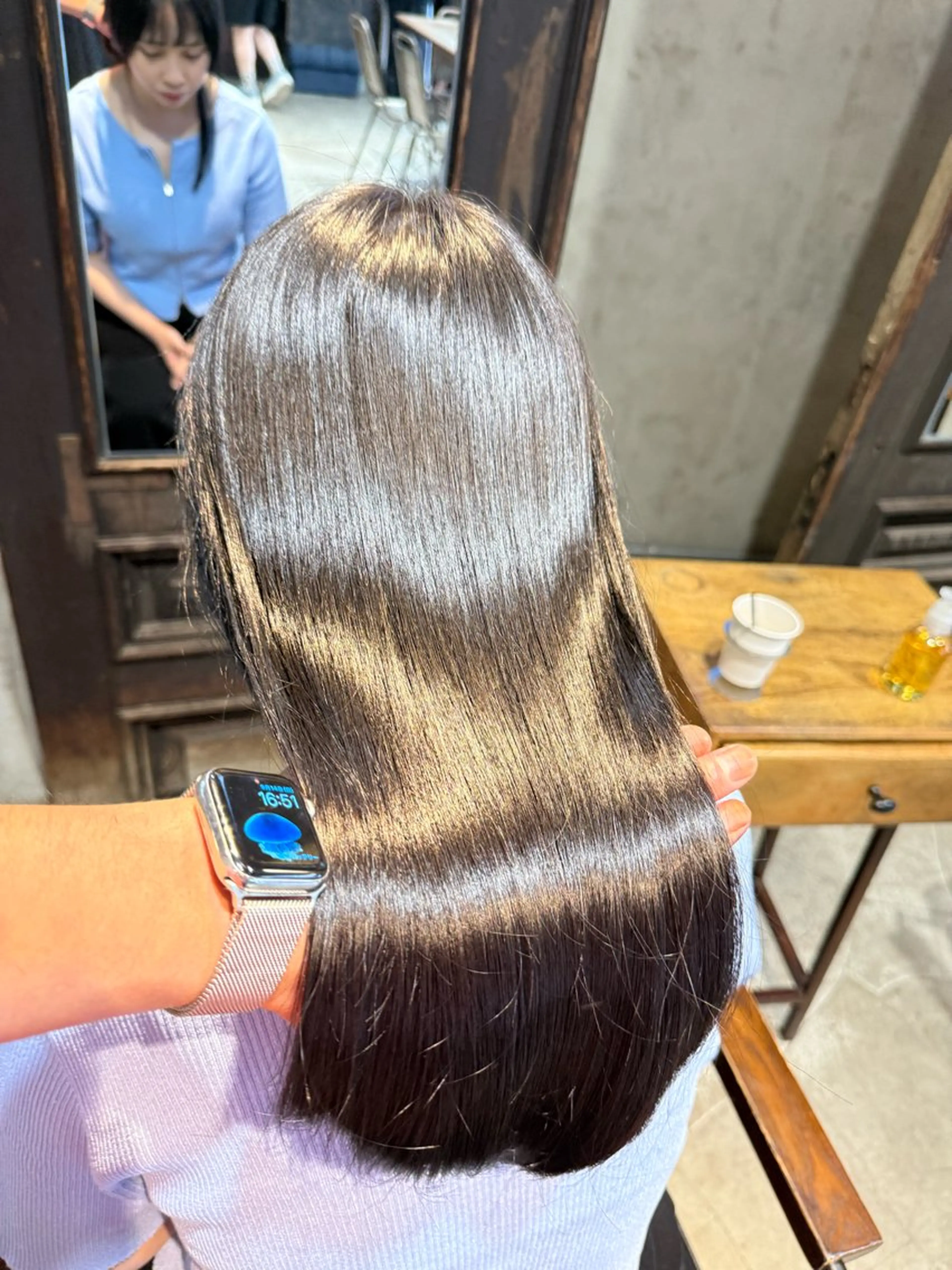 セミロング 髪質改善 お気に入り数2.2万 🏆SHO🏆のヘアスタイル