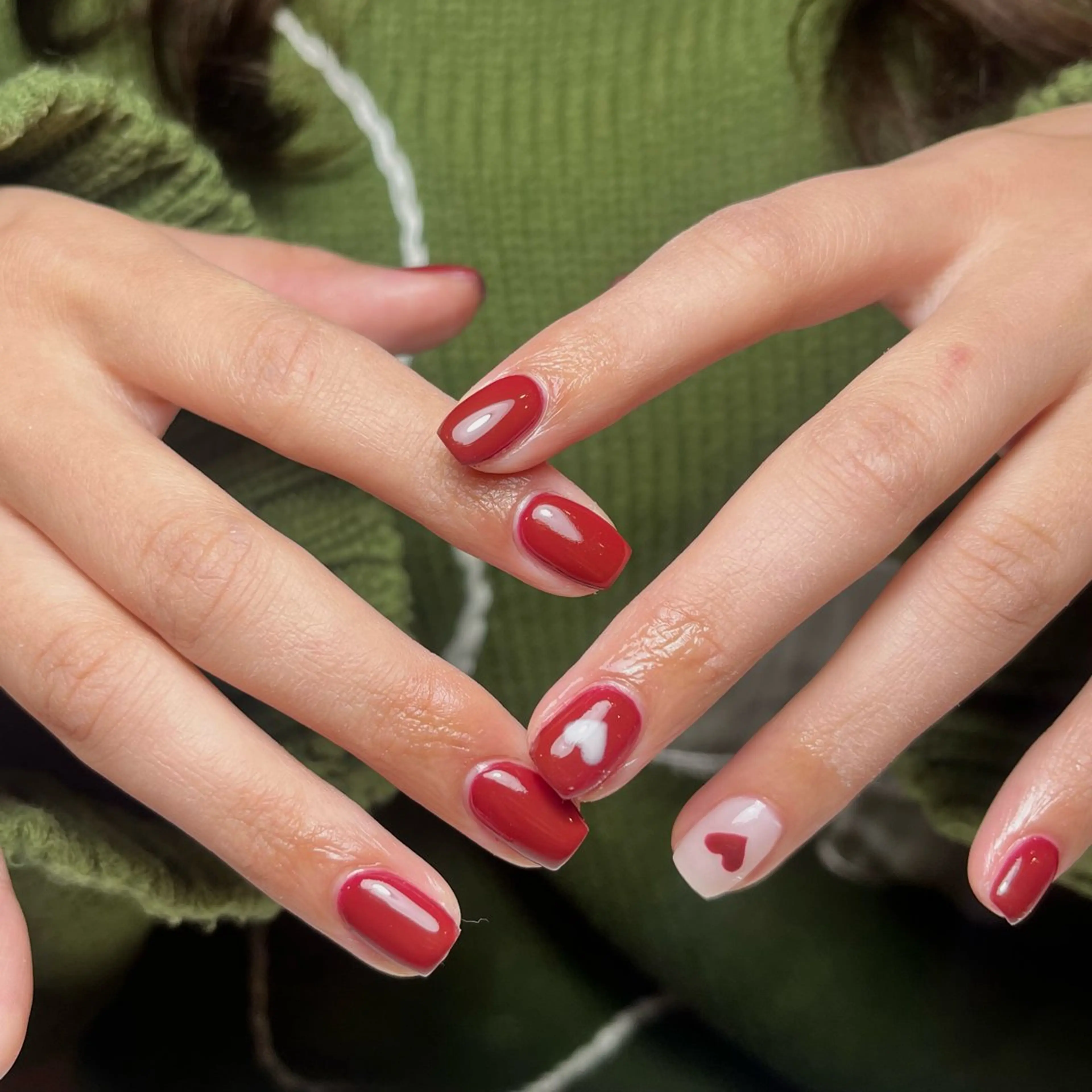 ネイル アートネイル 冬ネイル クリスマス ハンドネイル ballie／小野原 なつみのネイルデザイン