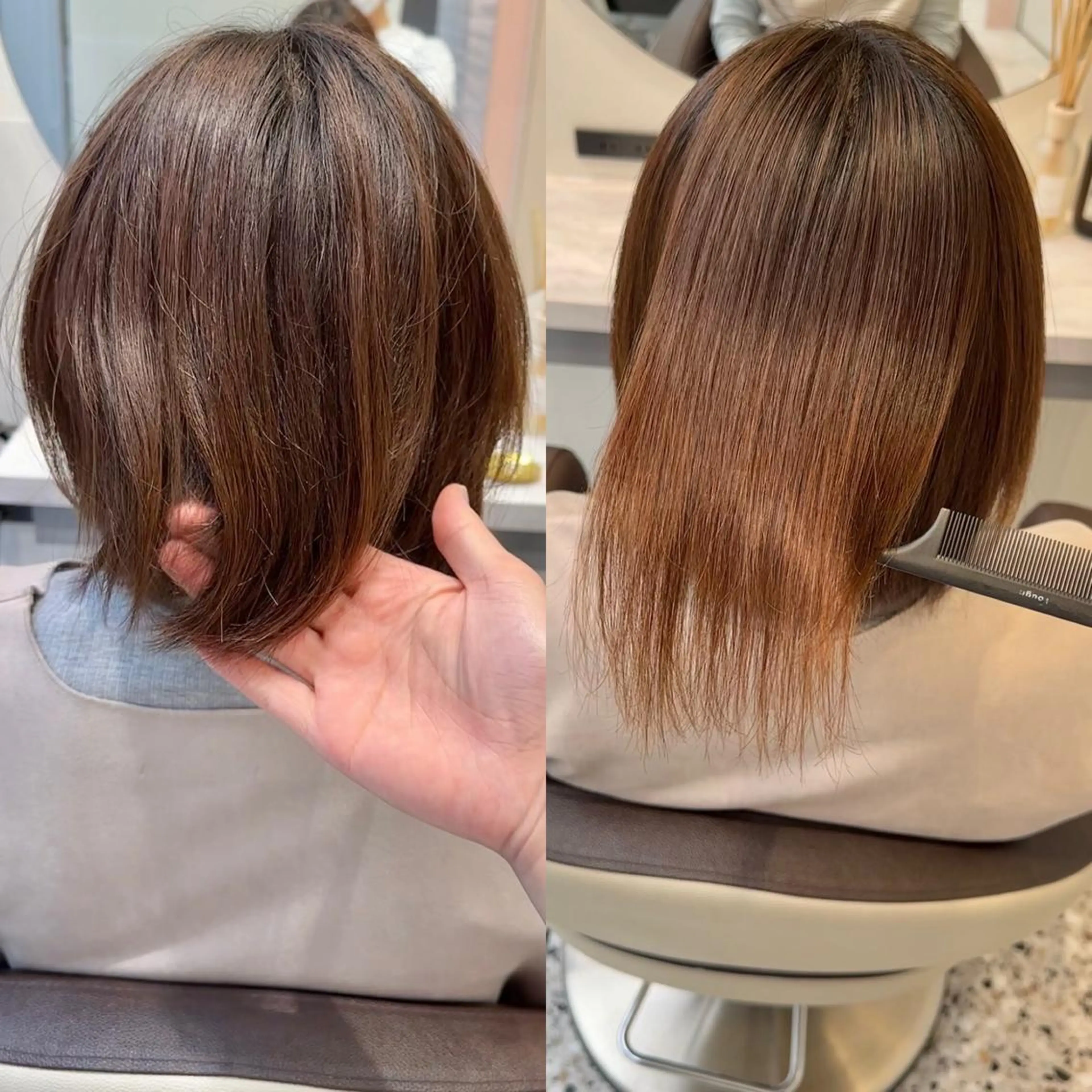 【期間限定】ロング縮毛矯正+最高級トリートメント✨の写真