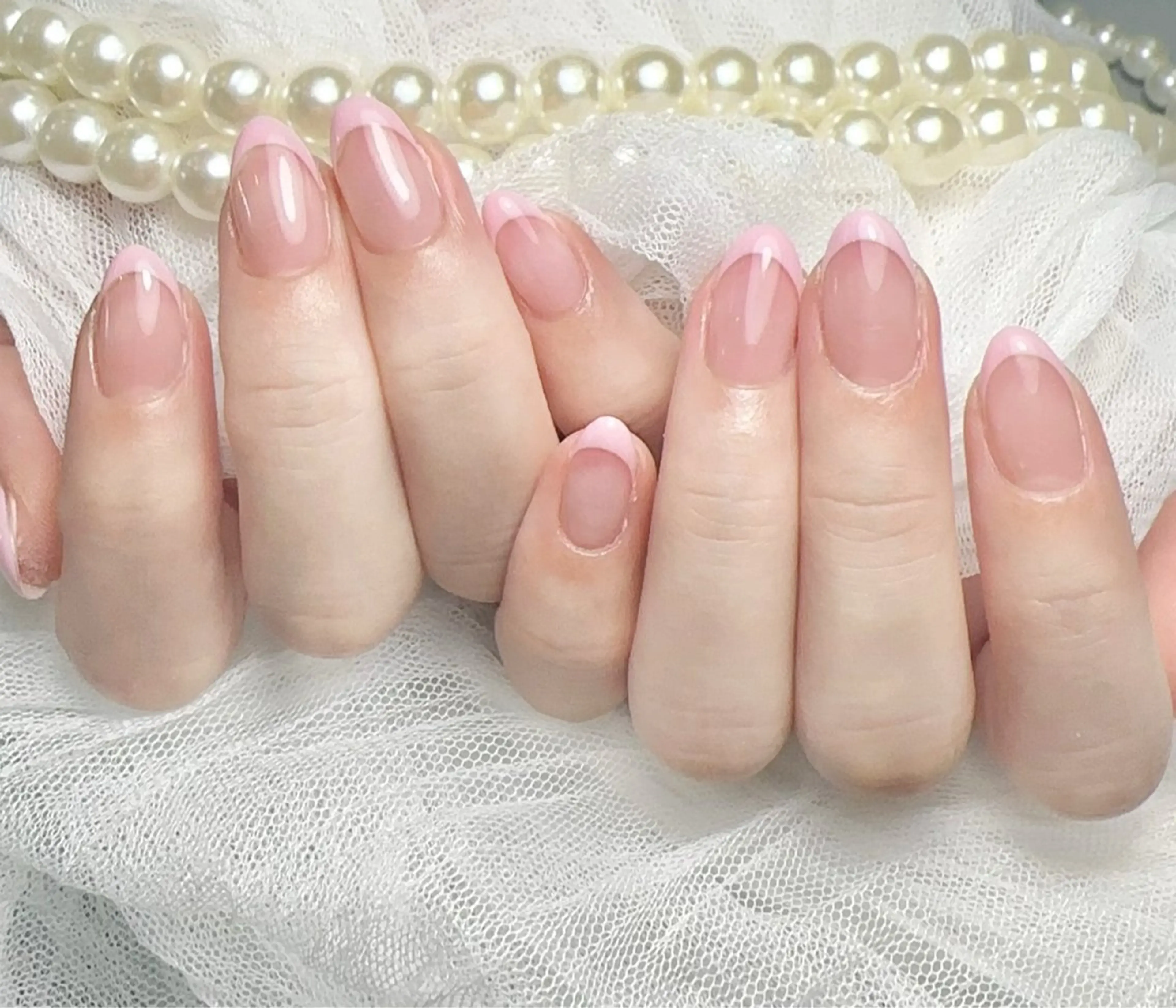 フレンチネイルの写真