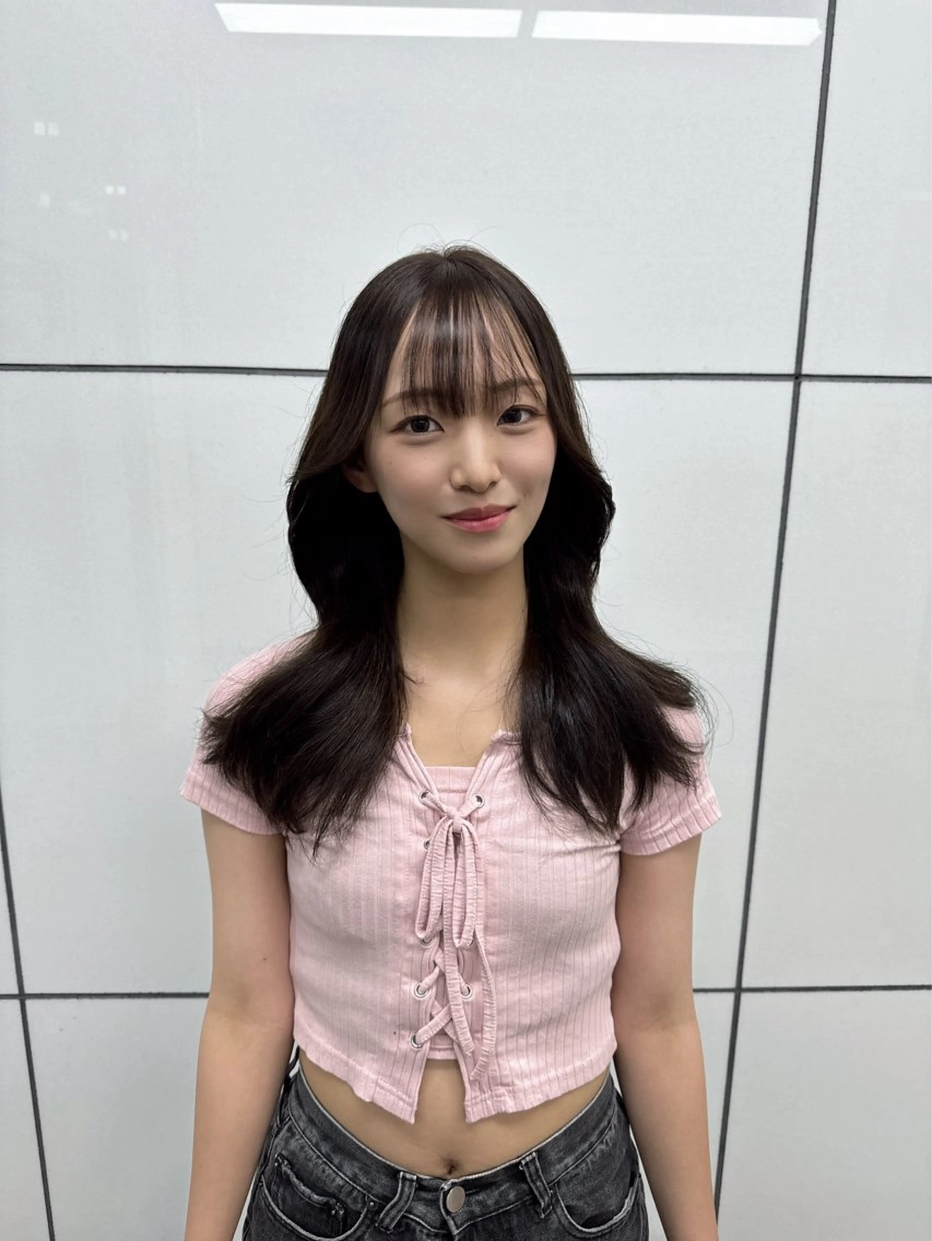 セミロング レイヤーカット/髪質 改善/Hayatoのヘアスタイル