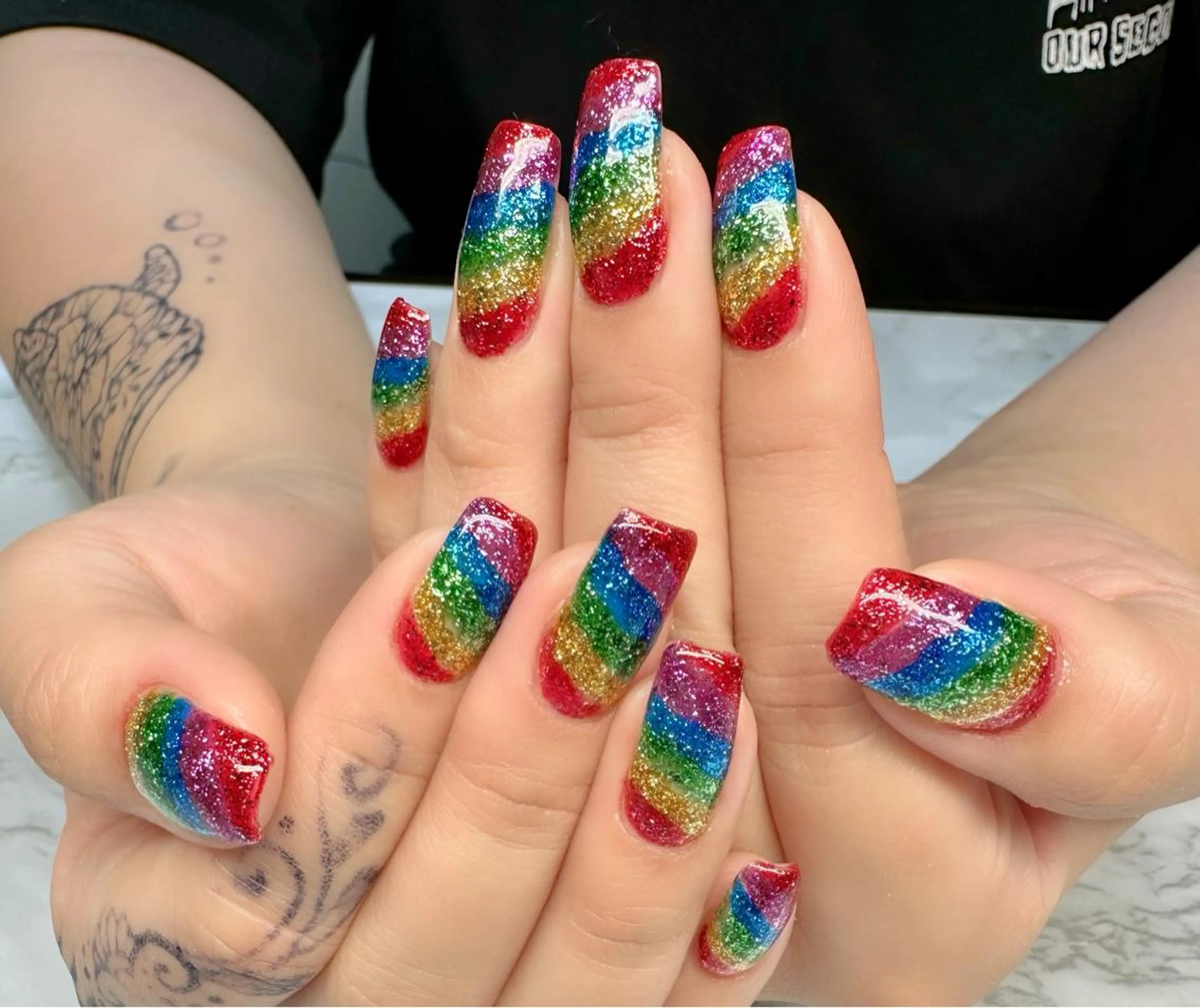 ネイル アートネイル 夏ネイル M.N_ nailのネイルデザイン