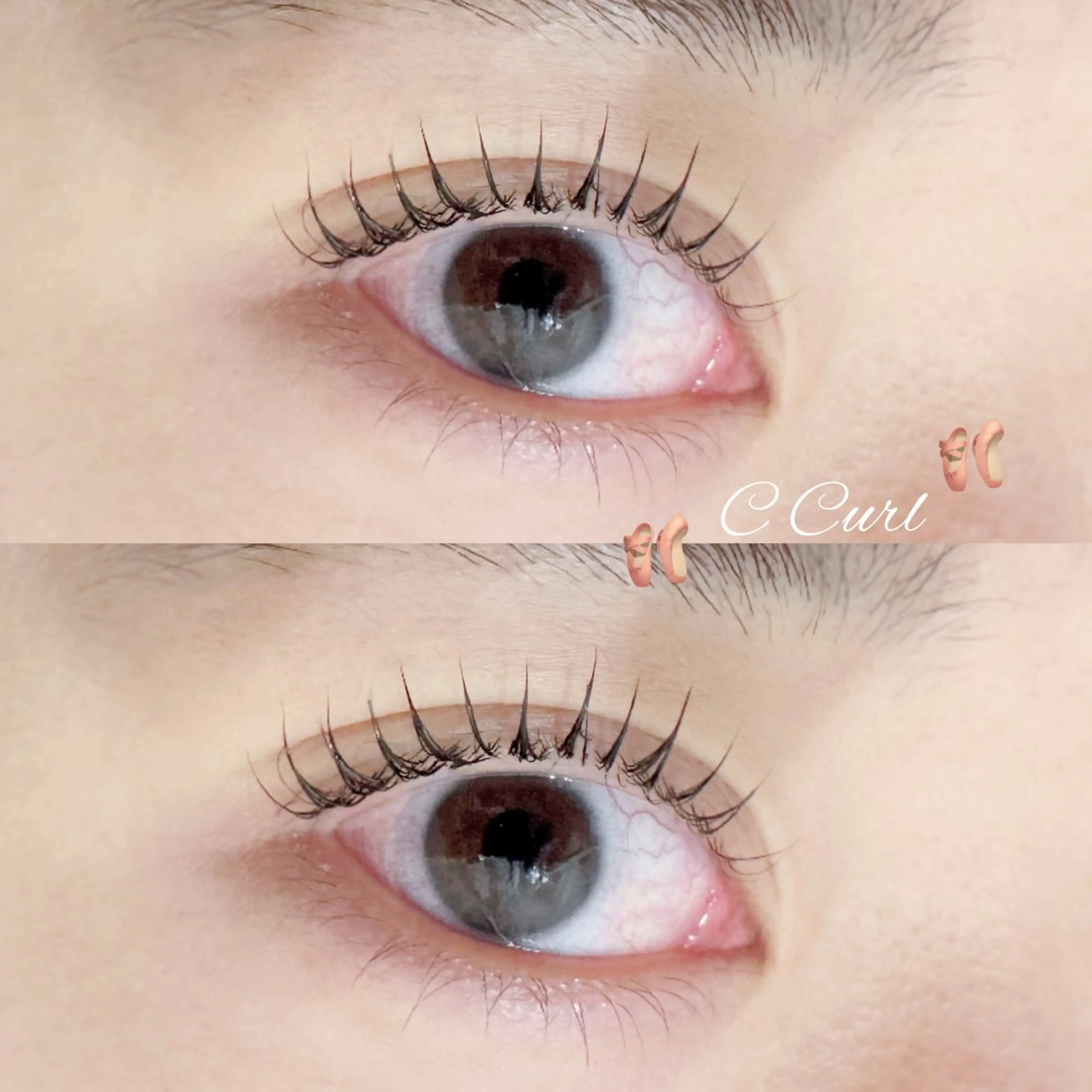 🍒まつ毛パーマ (Ｃカール)🍒 カール感を出したい方や柔らかくナチュラルな仕上がりにしたい方にオススメ！の写真