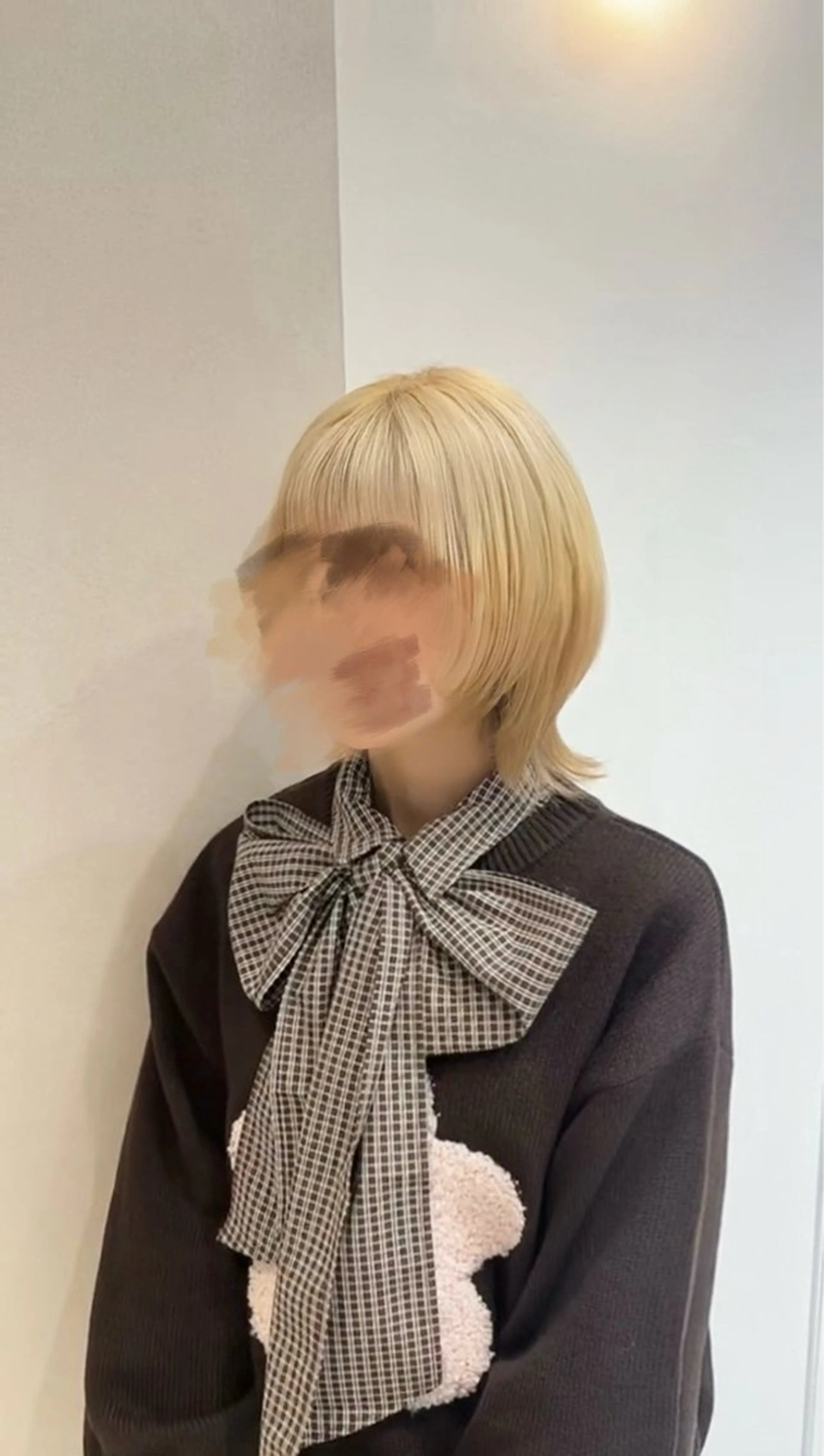 ミディアム カット /エクステ 坪内翔音のヘアスタイル