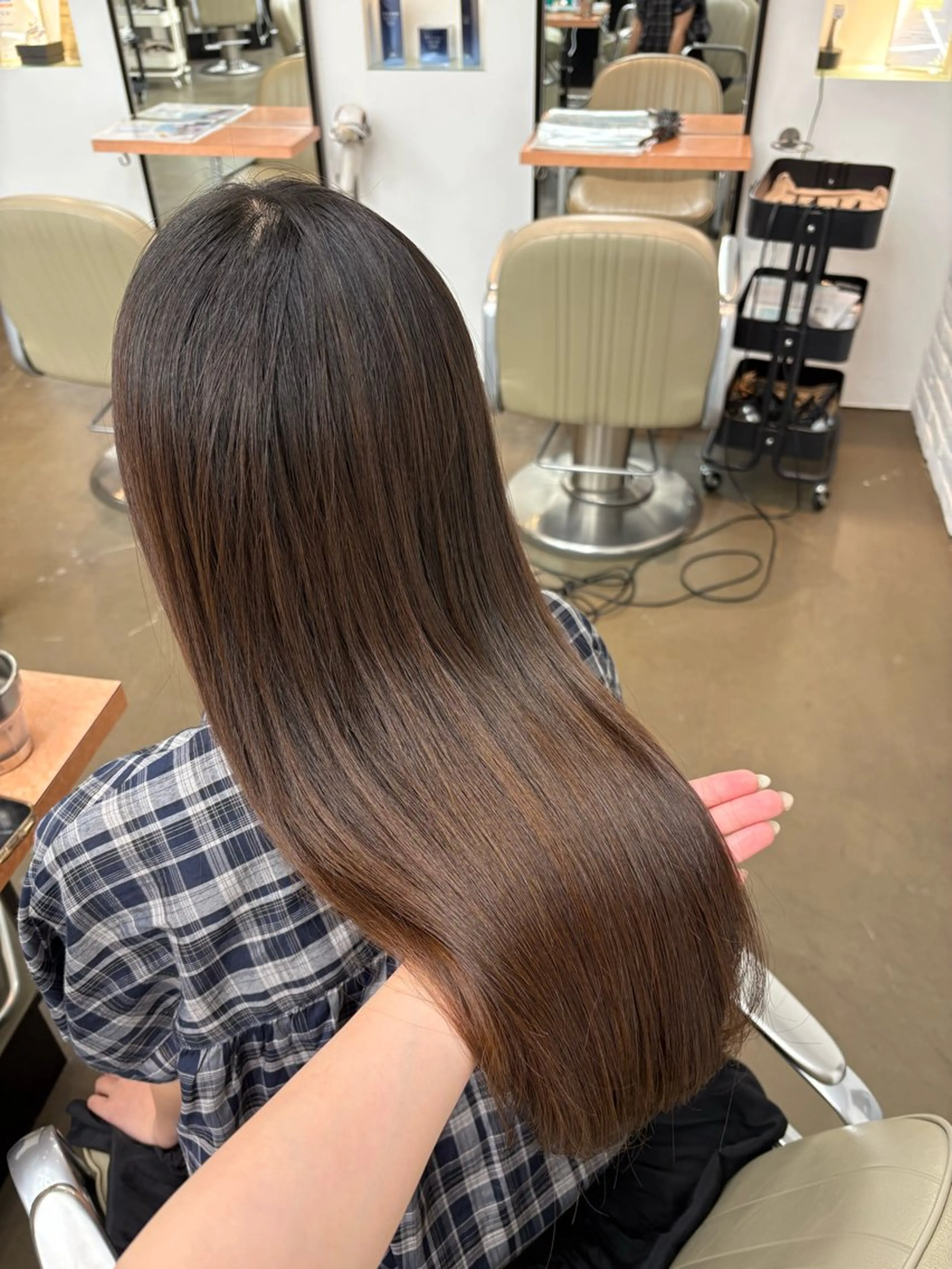 ロング トリートメント ディフィーノ青山所属・💫ノノカ💫ボブ/ 暖色カラー/表参道のヘアスタイル