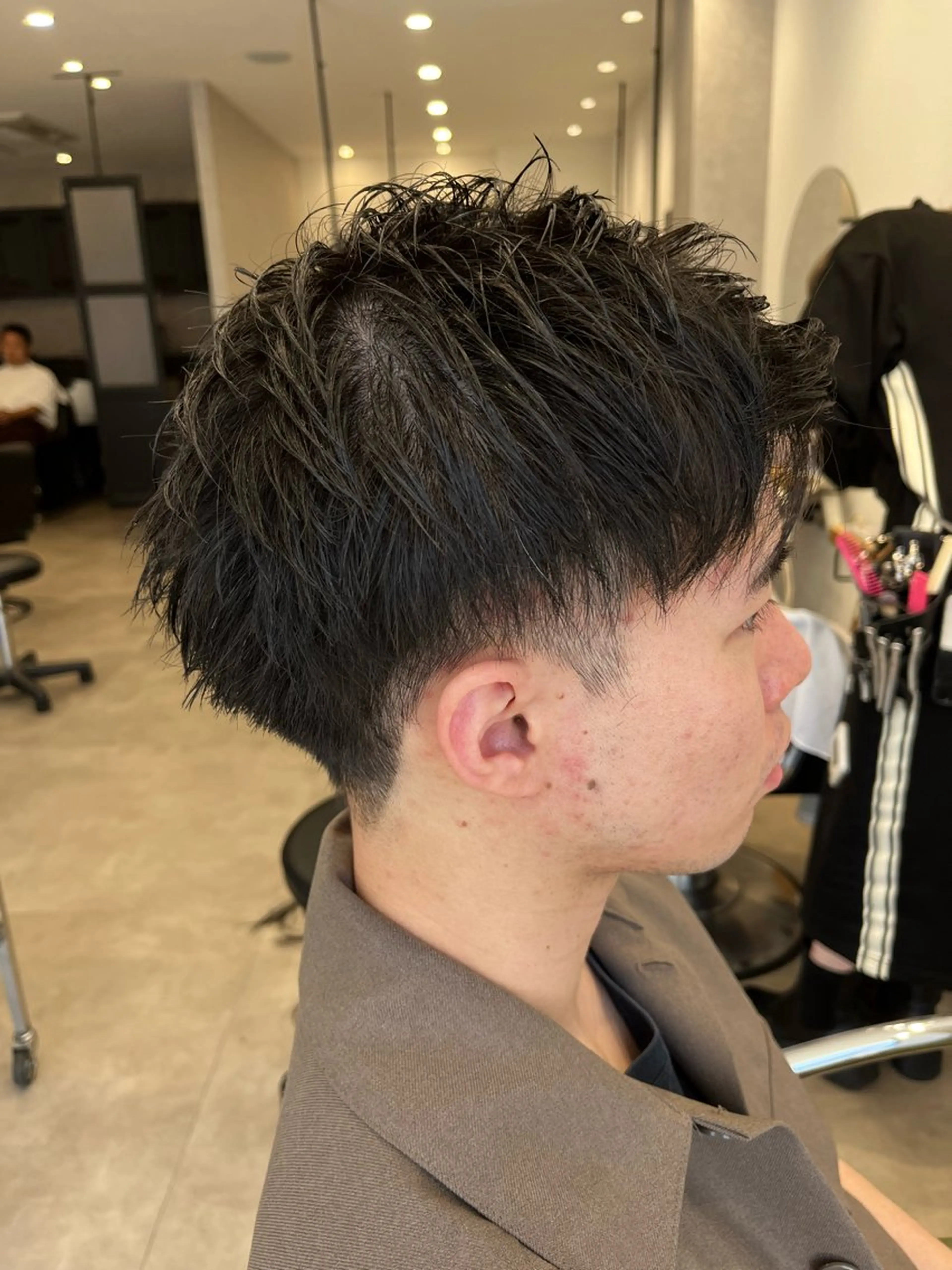 メンズ 花城 沙也加のヘアスタイル