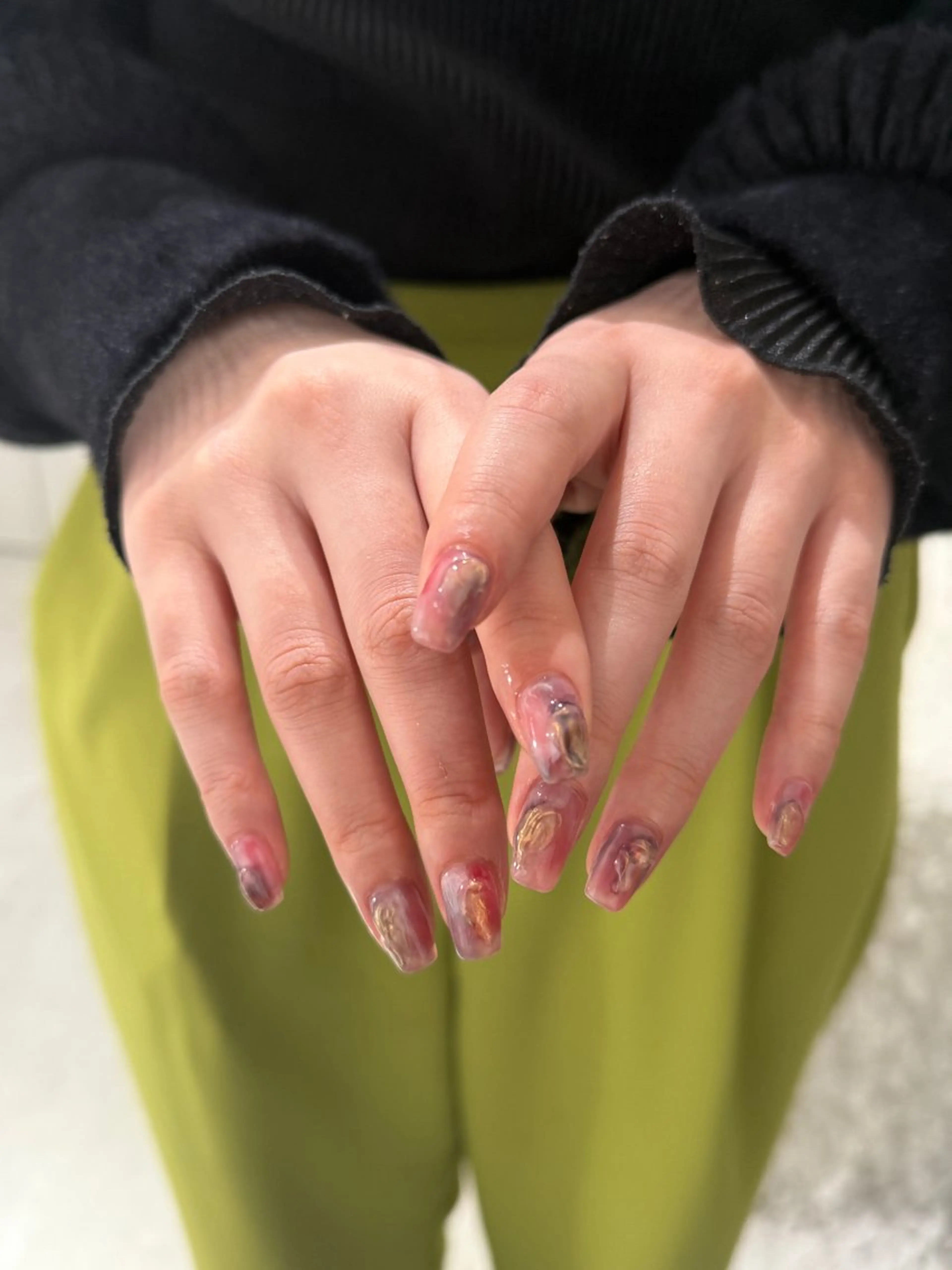 ネイル ハンドネイル フットネイル someru 染のネイルデザイン