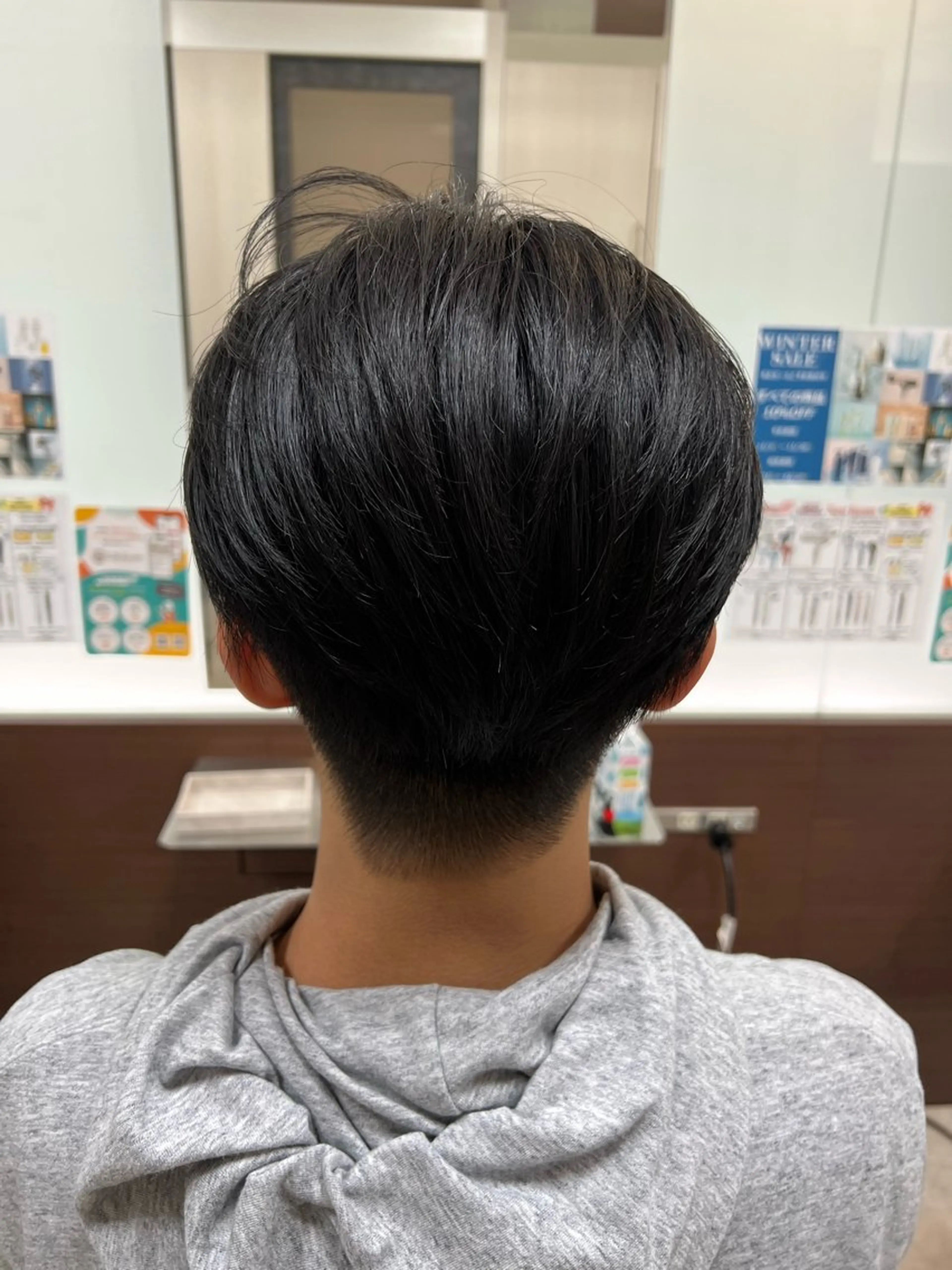 メンズ Hair Make NEWYORK　稲荷町店所属・南部萌🍀縮毛矯正 ツヤ髪ストレートのヘアスタイル