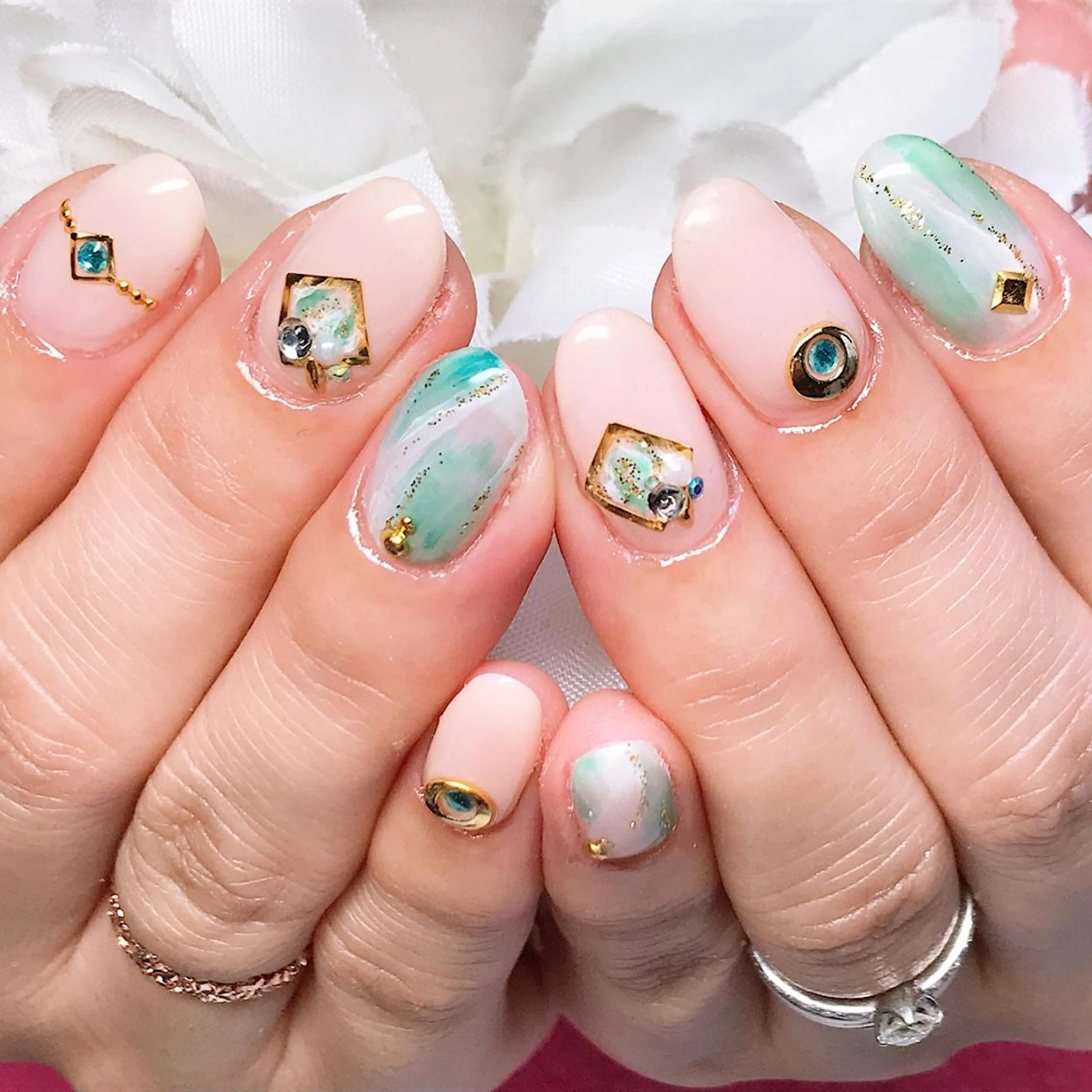 ネイル ハンドネイル Ｎail Ｓalon ertiのネイルデザイン