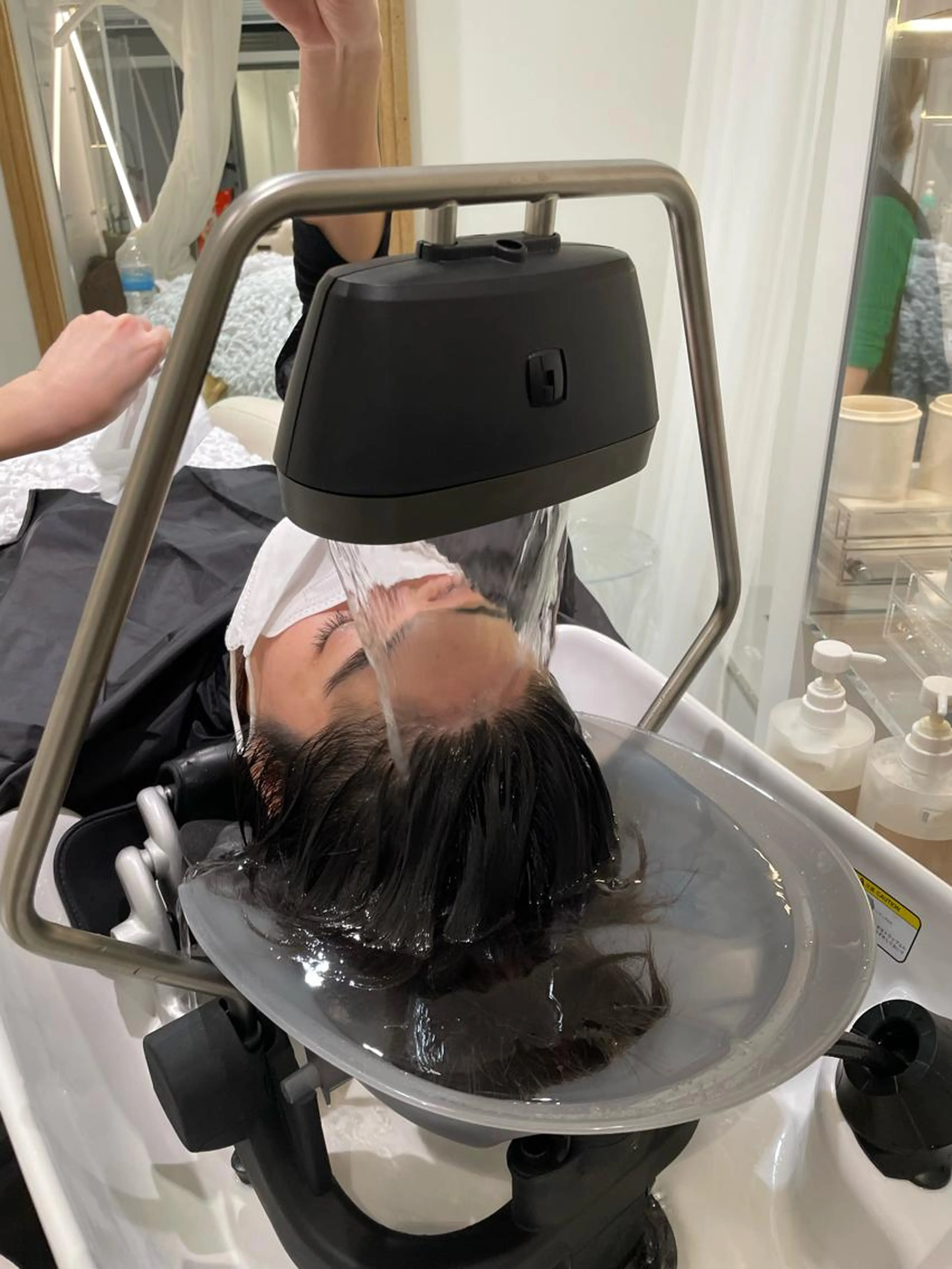 【大人気】【何度でも⭕️】頭皮診断＋頭浸浴＋head spa10min＋shampooの写真