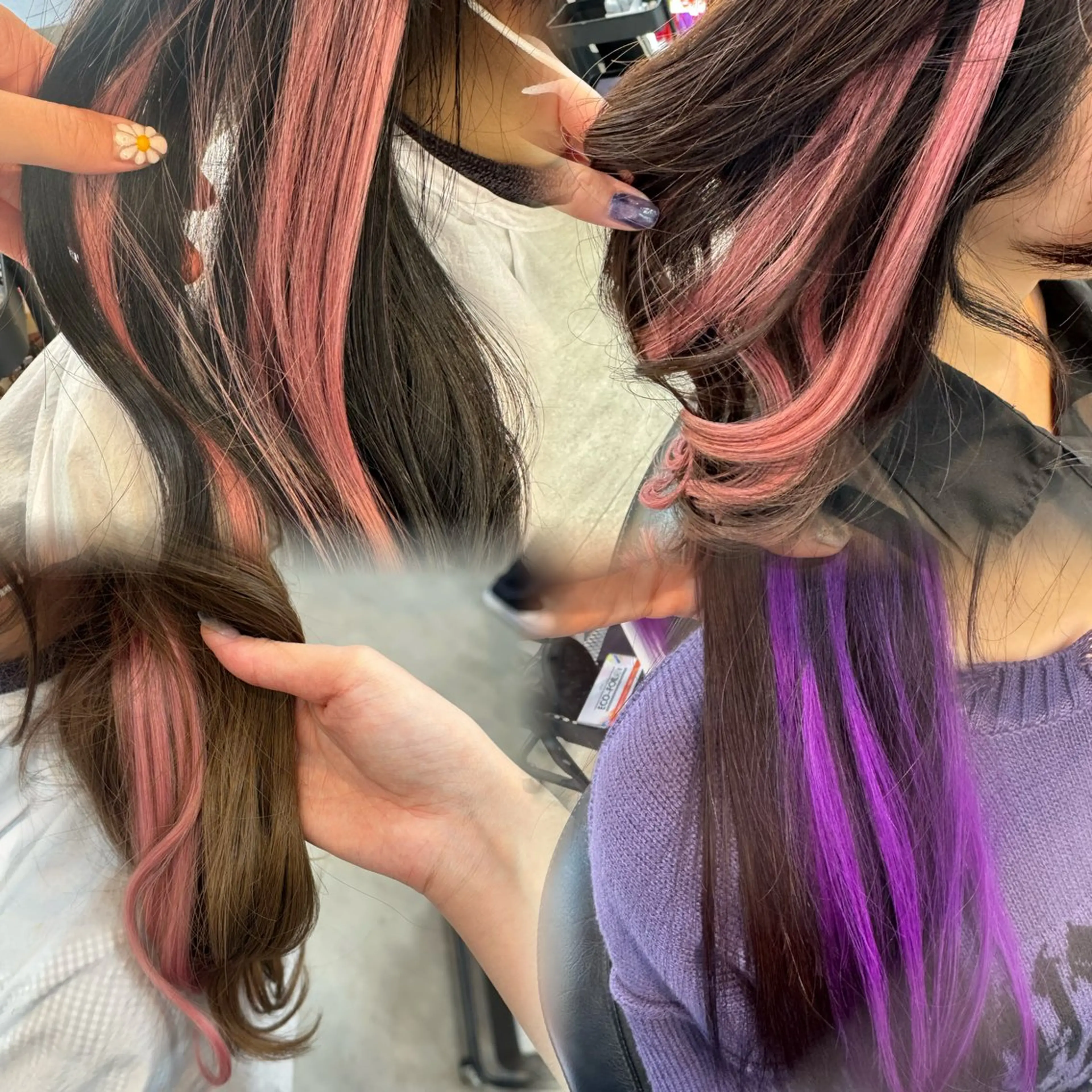 エクステ 髙橋 李里亜のヘアスタイル