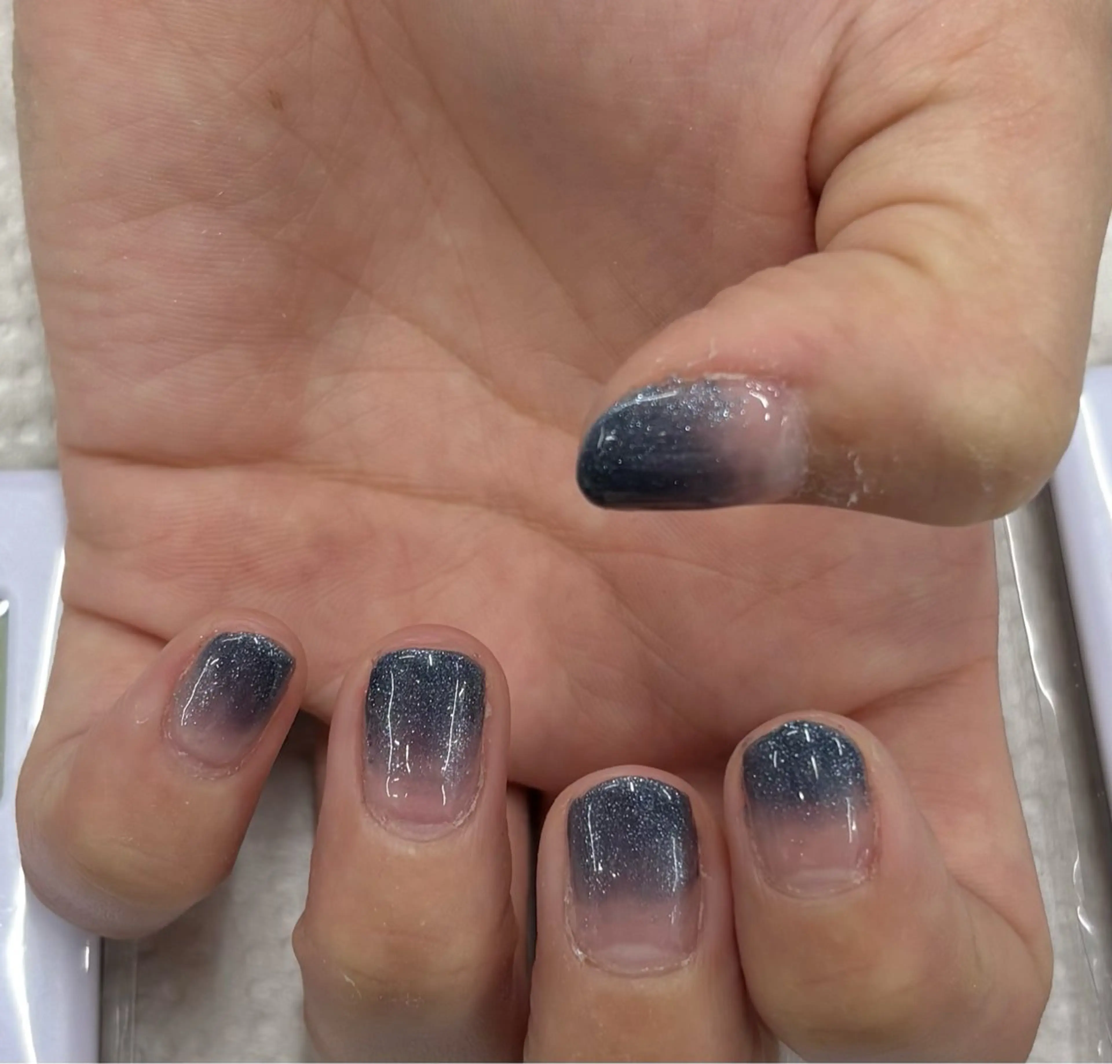 ネイル グラデーション ハンドネイル 宮嶋 邦佳のネイルデザイン