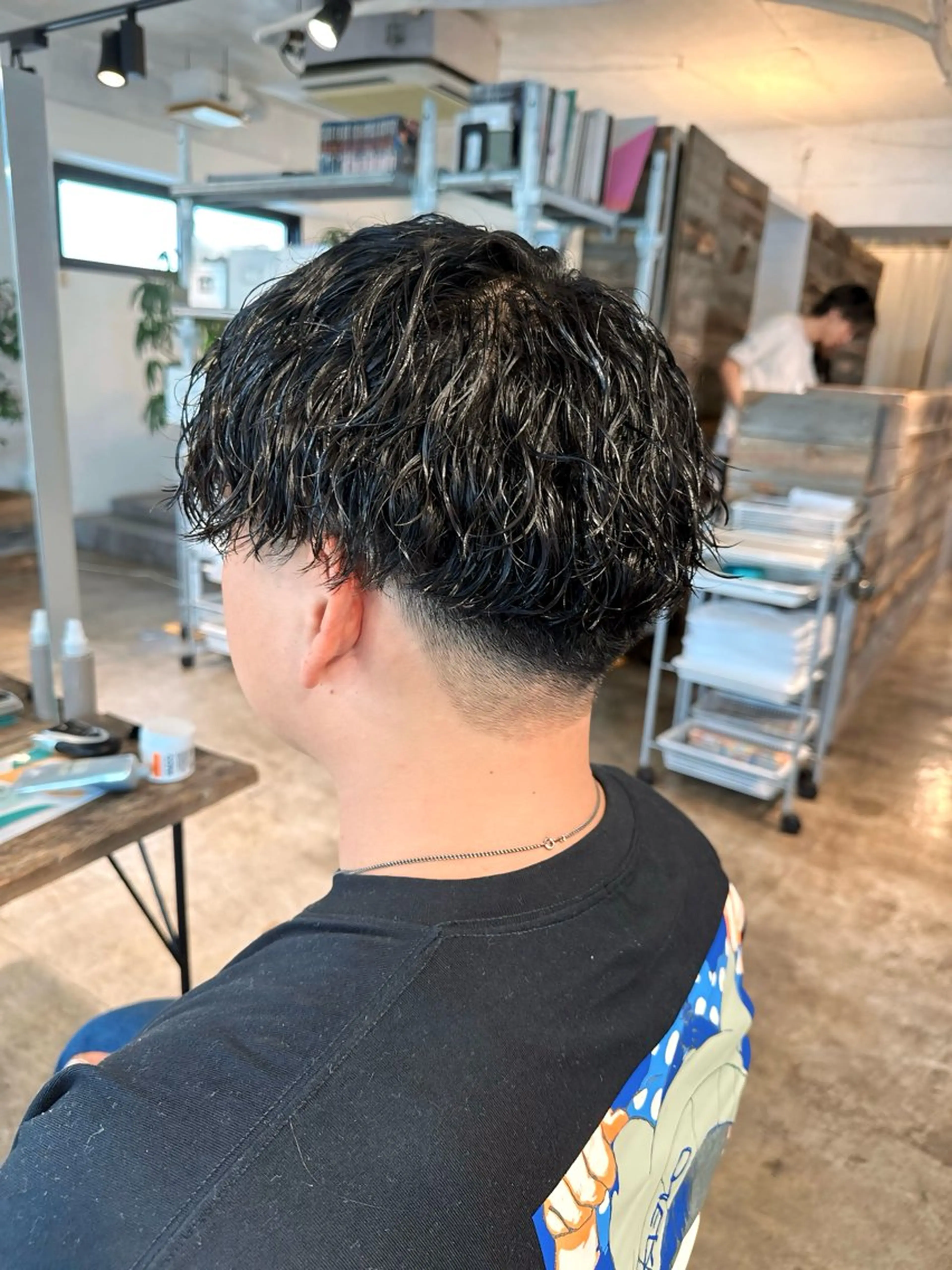 メンズ マッシュ メンズパーマ カット パーマ トリートメント 骨格補正施術/メンズ 専門美容師/YUYAのヘアスタイル