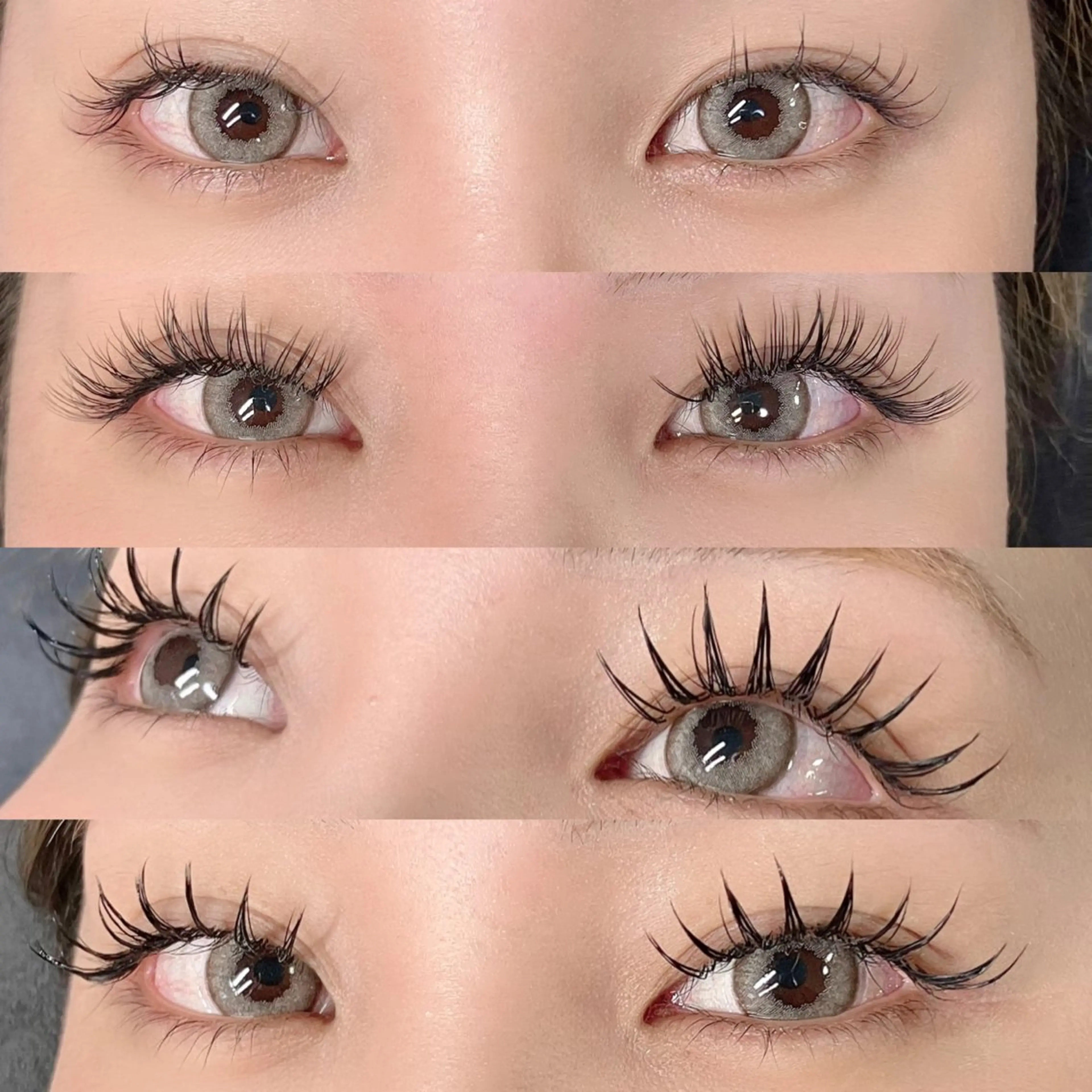 マツエク・マツパ 束感まつ毛 マツエク linda lashesのマツエク・マツパデザイン