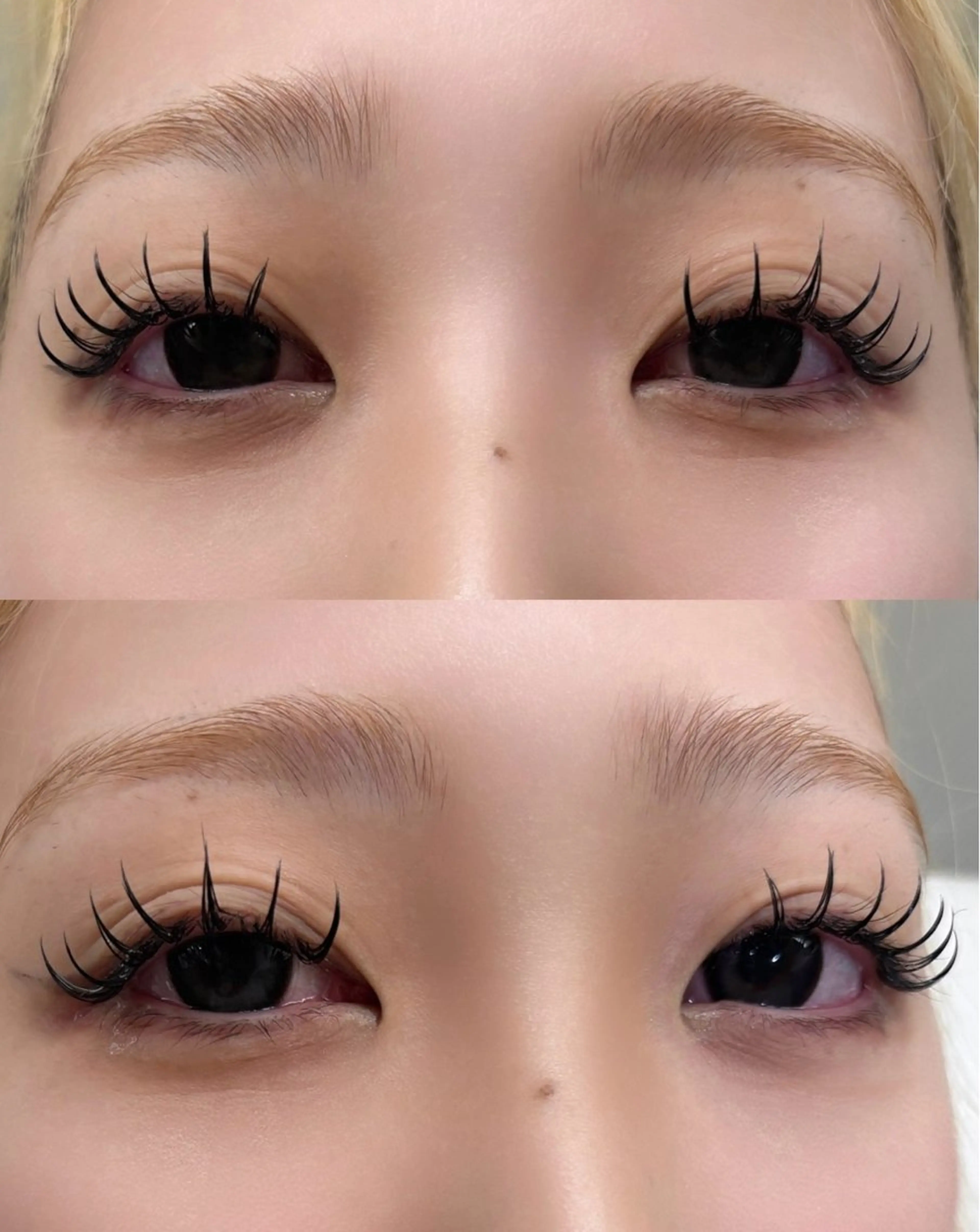 マツエク・マツパ Dカール フラットラッシュ マツエク・まつ毛パーマ・眉毛・ネイル専門店 eyelash&nail Lucia 阿倍野店 5F所属・mi oのマツエク・マツパデザイン