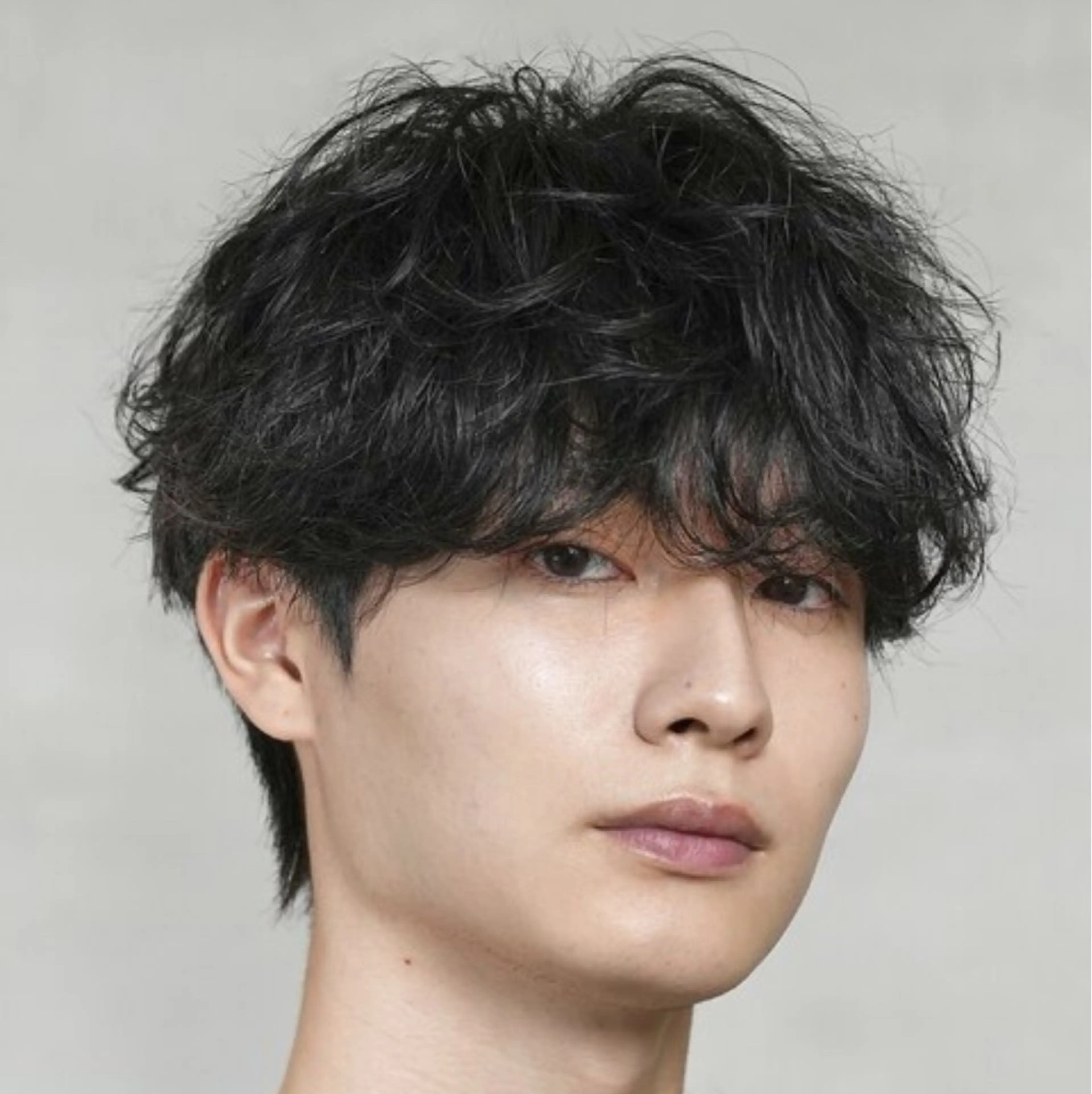 パーマ メンズ センターパート マッシュ メンズパーマ プードルパーマ メンズツイストパーマ カット パーマ トリートメント 仙台フェザーパーマ/ fifth/遠藤楓雅のヘアスタイル