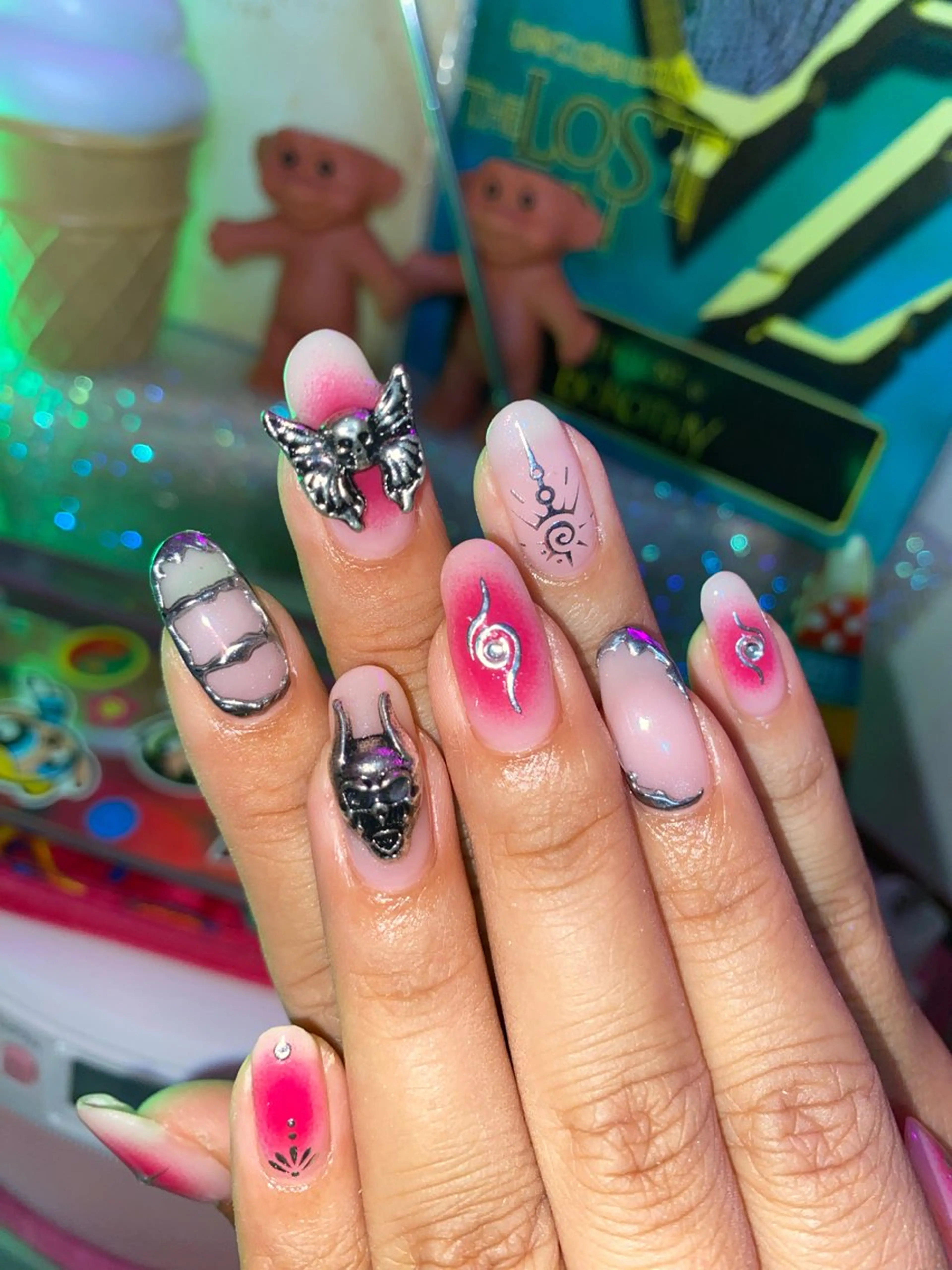 ネイル 福の爪 🍒福山千晴のネイルデザイン