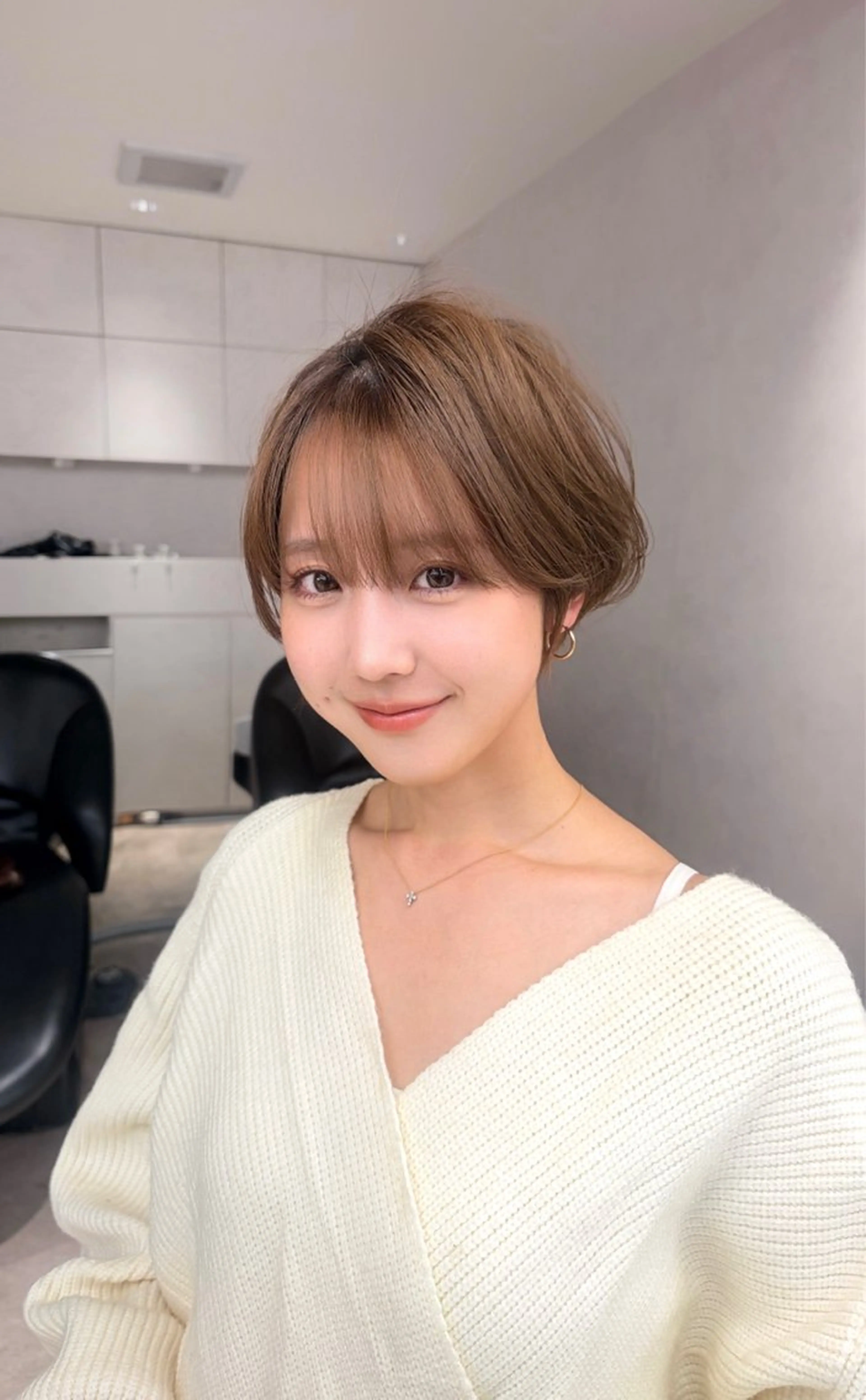 ショート Londsoleil所属・髪質改善×顔周り× レイヤー/Jiroのヘアスタイル