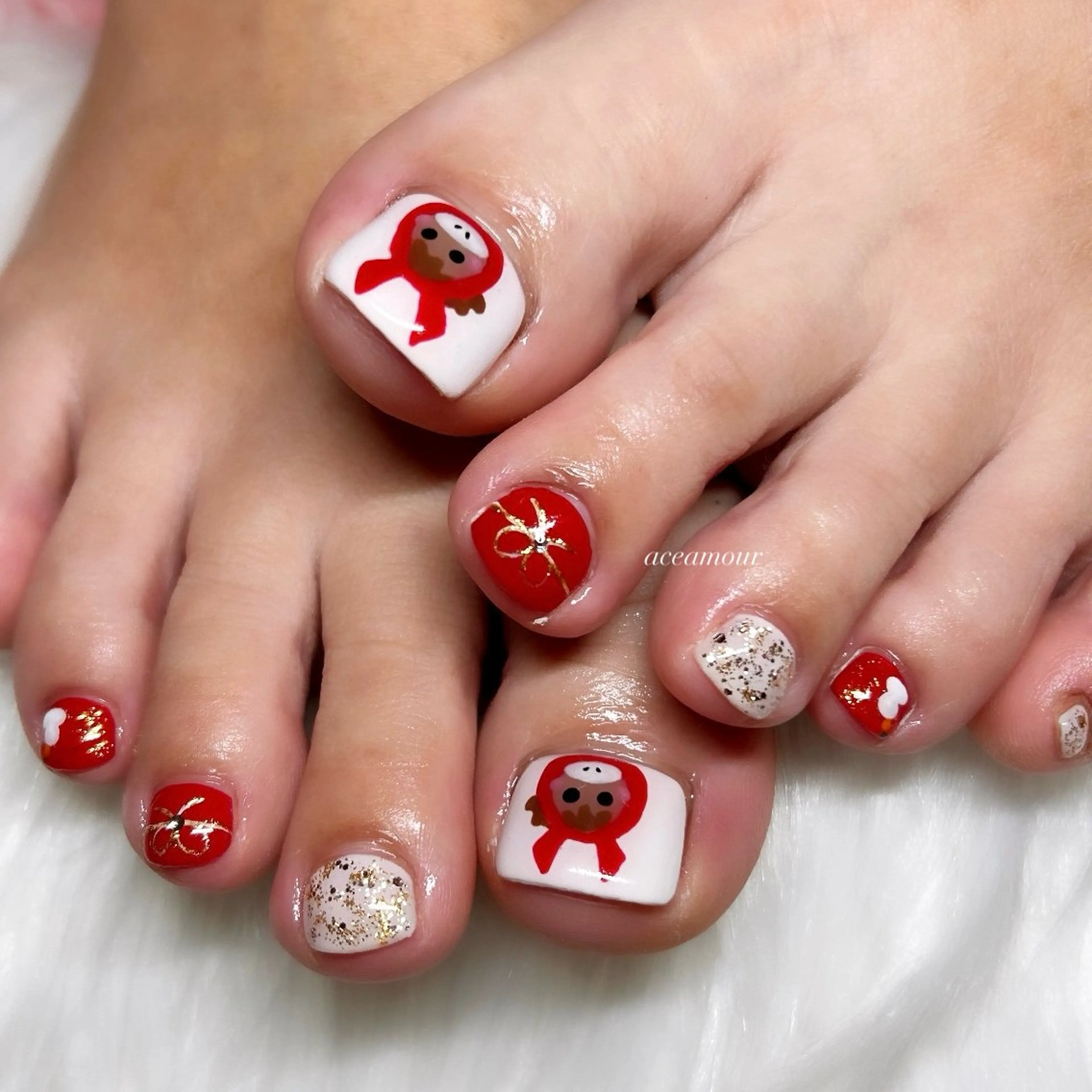 ネイル ラメ(グリッター) ネイル/耳つぼ /新ホワイトニングのネイルデザイン