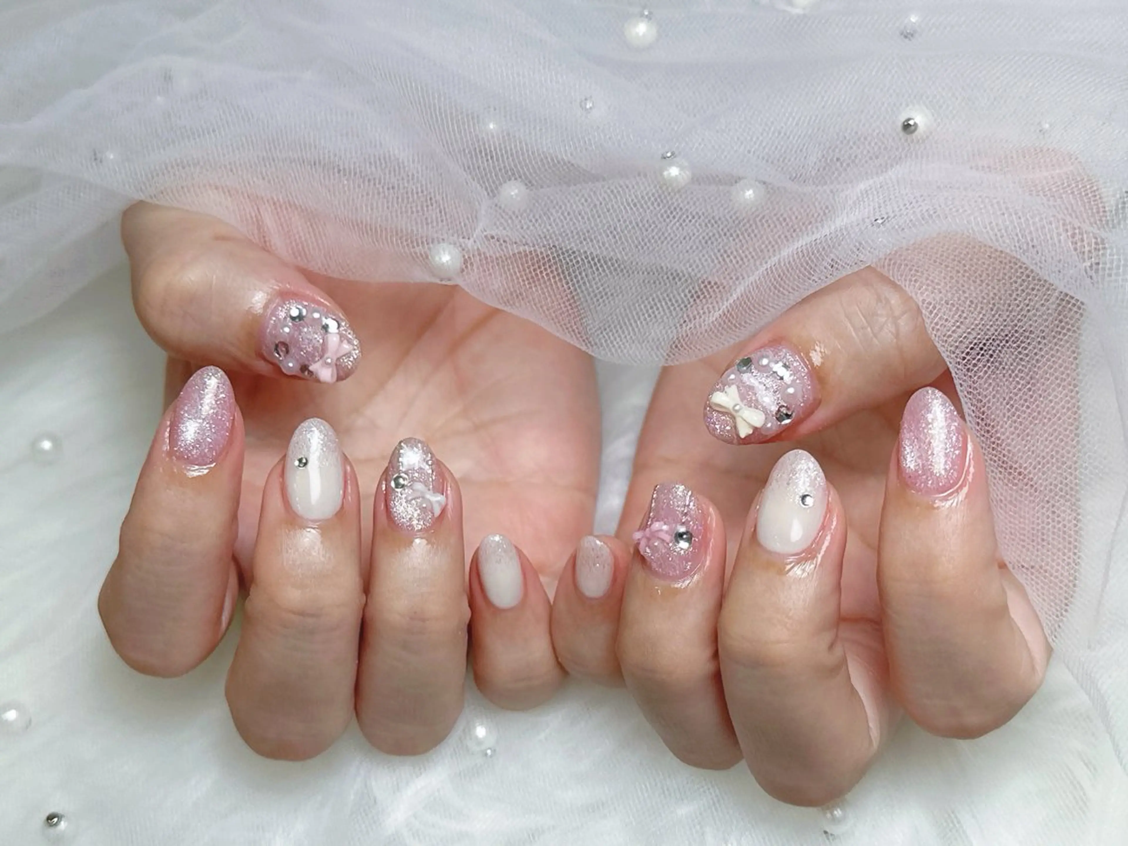 ネイル ハンドネイル 【Eclat ｴｸﾗ】nail＆beauty所属・Eclat〔ｴｸﾗ〕 MOEKA𝜗𝜚*のネイルデザイン