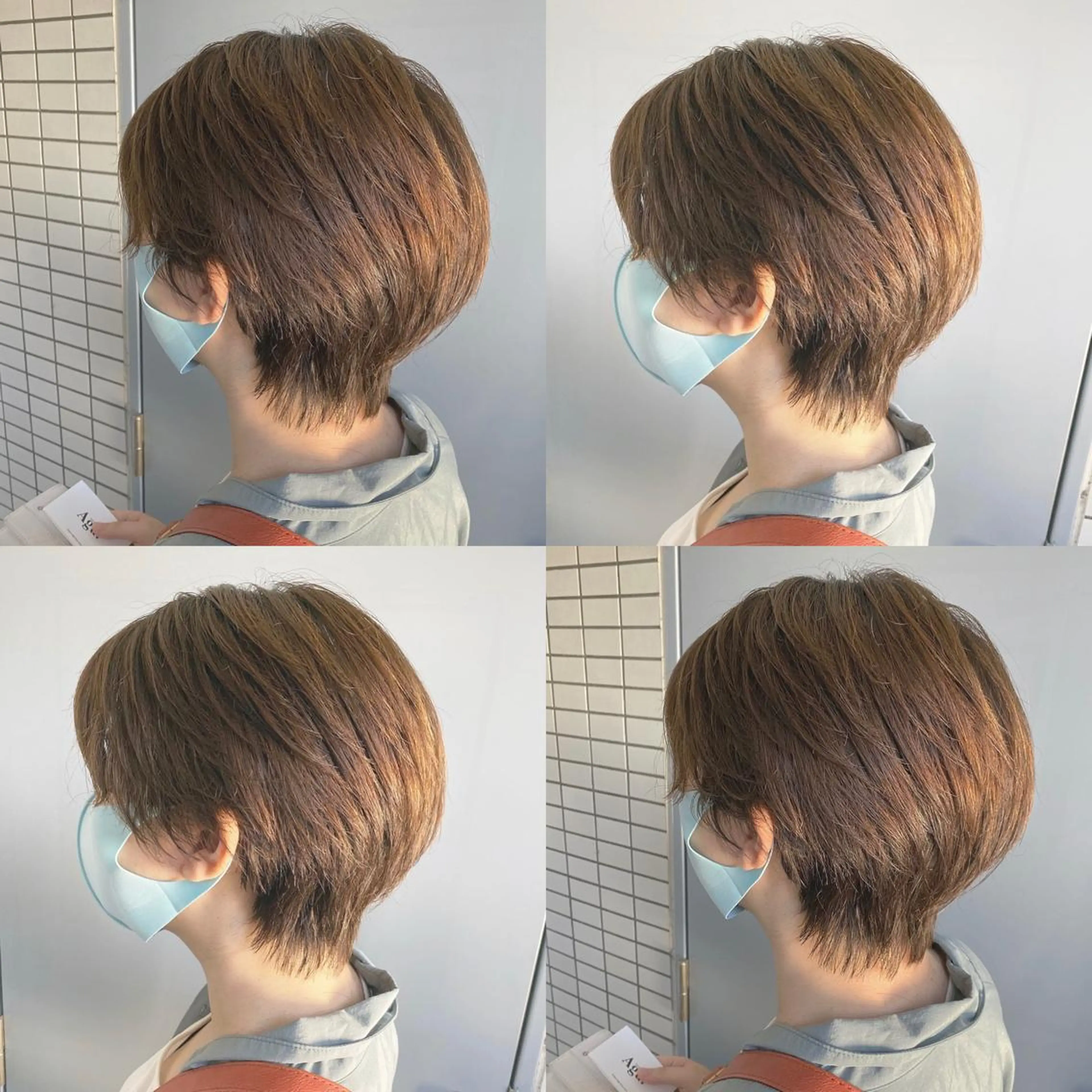 ショート カット ヘアカラー トリートメント TELA HAIR 土浦所属・TELA HAIR 副代表 岡田のヘアスタイル