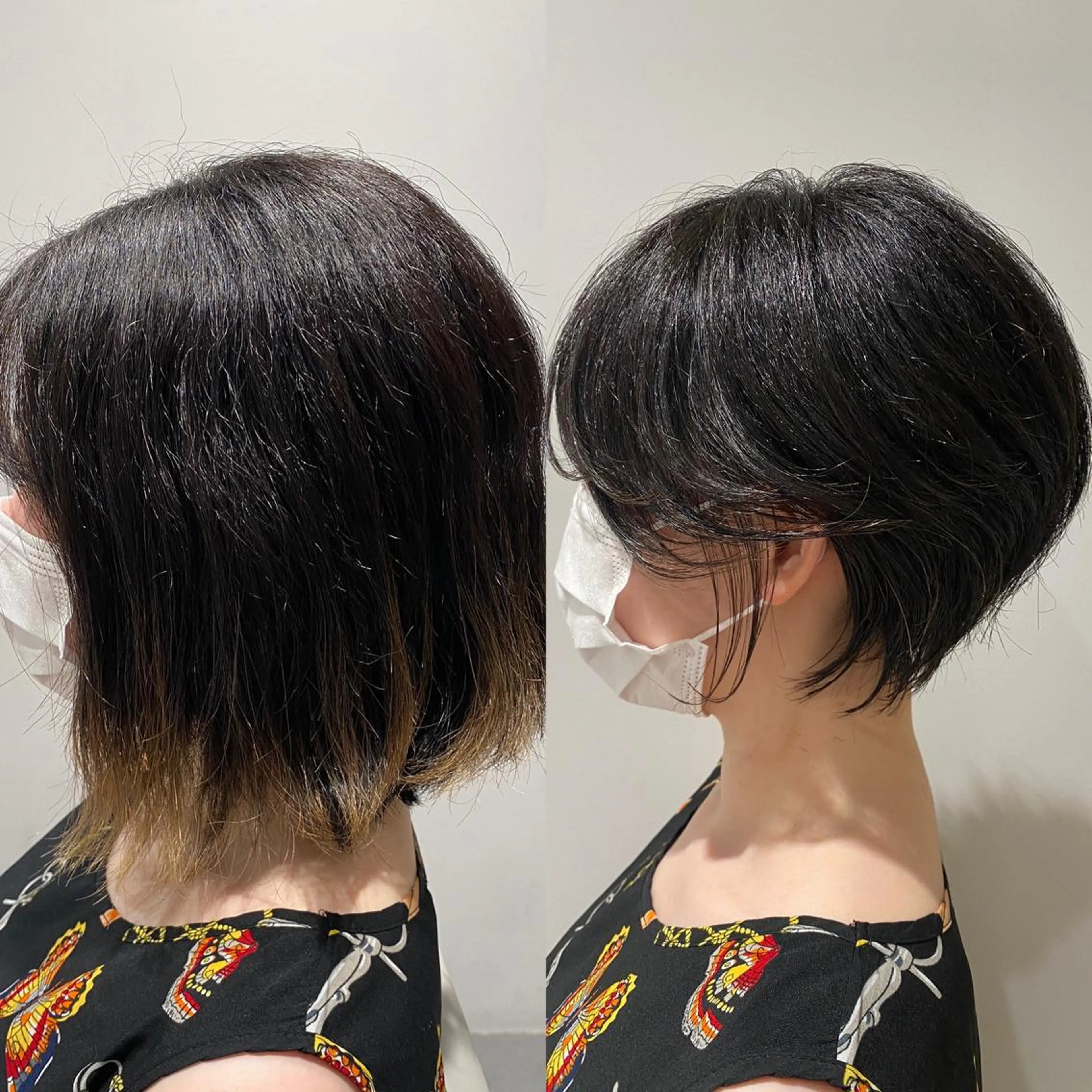 ショート 韓国くびれレイヤー 🇰🇷はづきのヘアスタイル