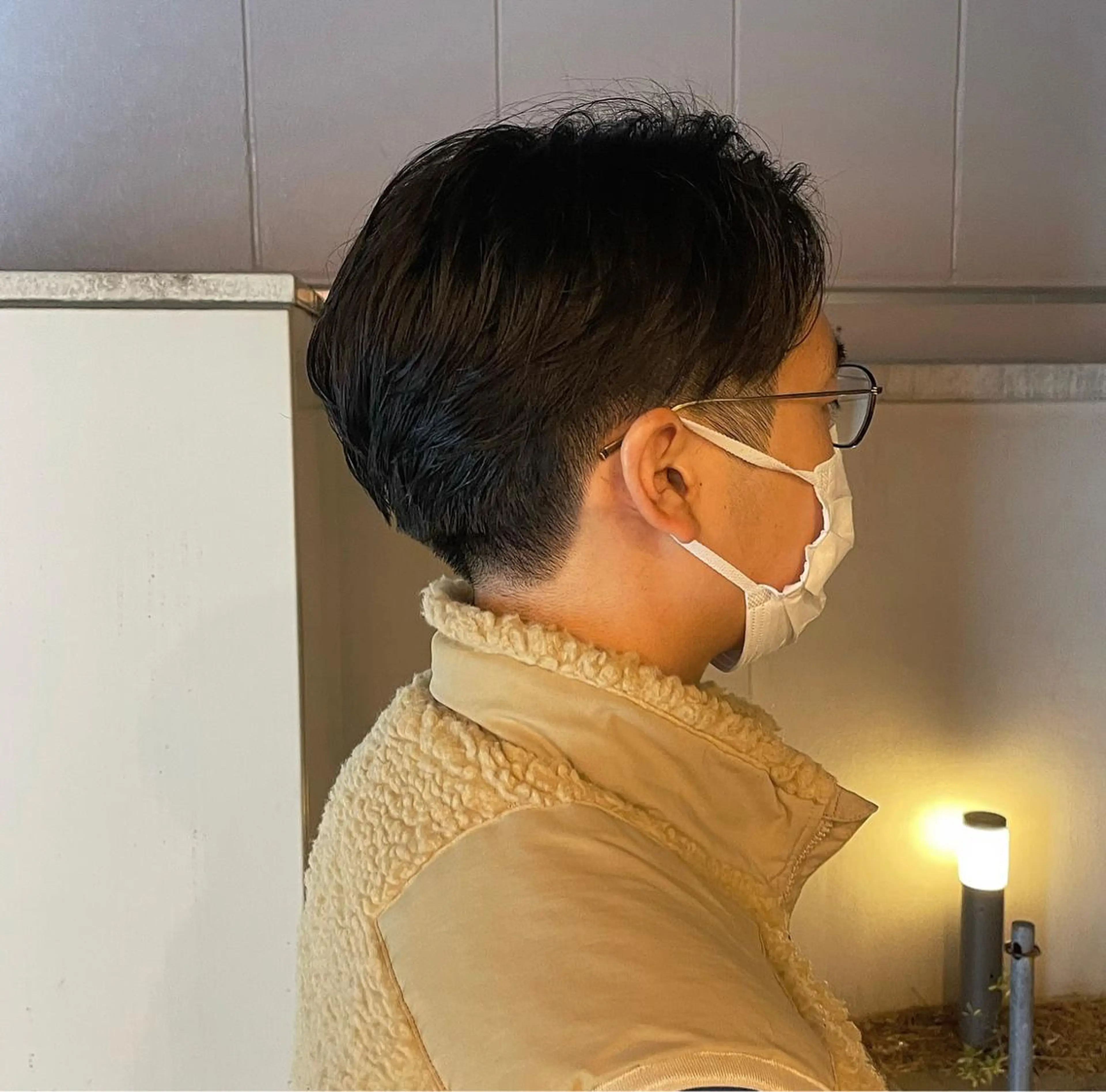 メンズ yumemiレイヤー ‎✴︎ 透明感カラーのヘアスタイル