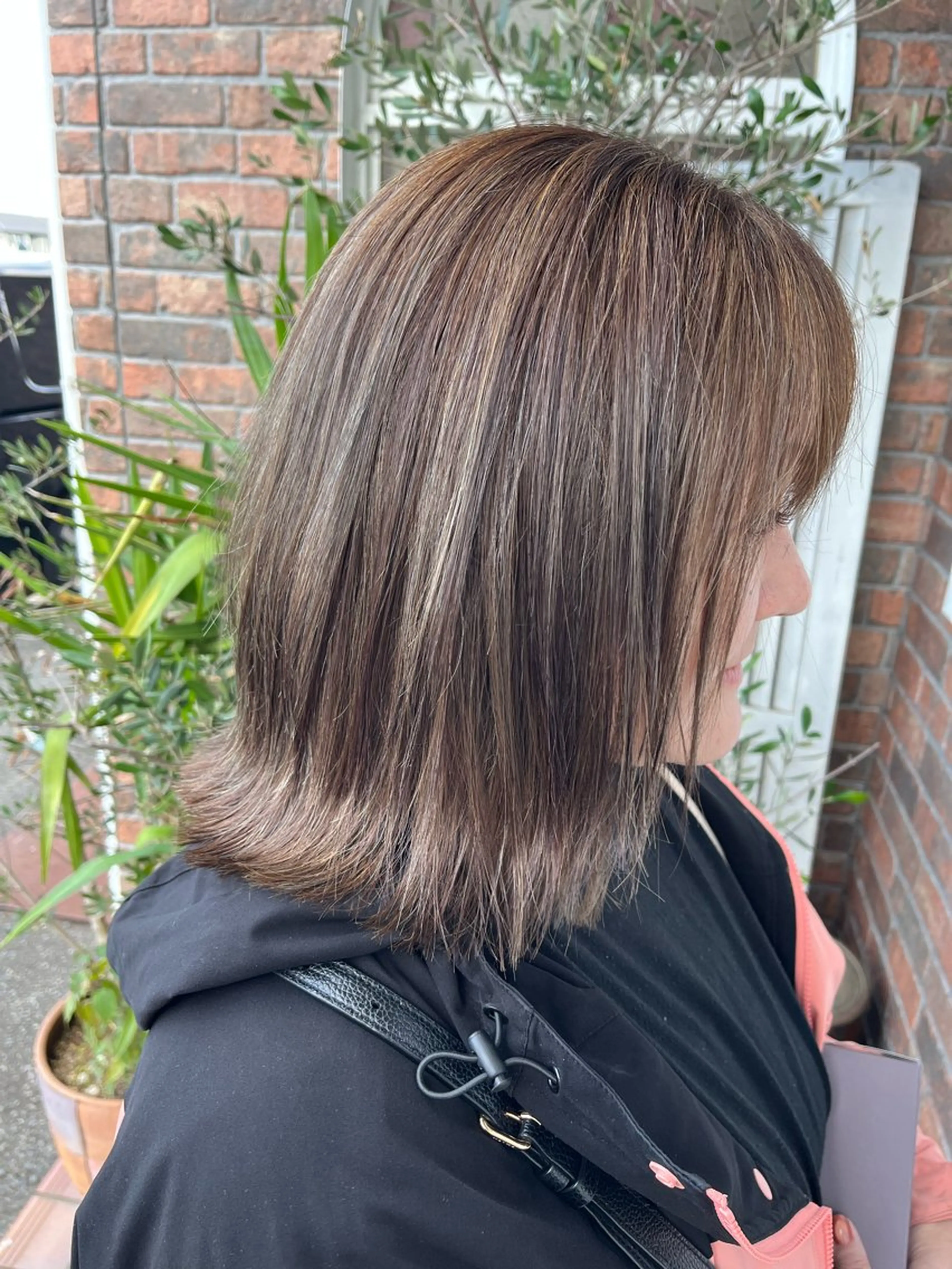 ミディアム カラー ブリーチ 髪質改善 トリートメント カット ヘアカラー トリートメント YUIMARL 倉敷店🌸SAEのヘアスタイル