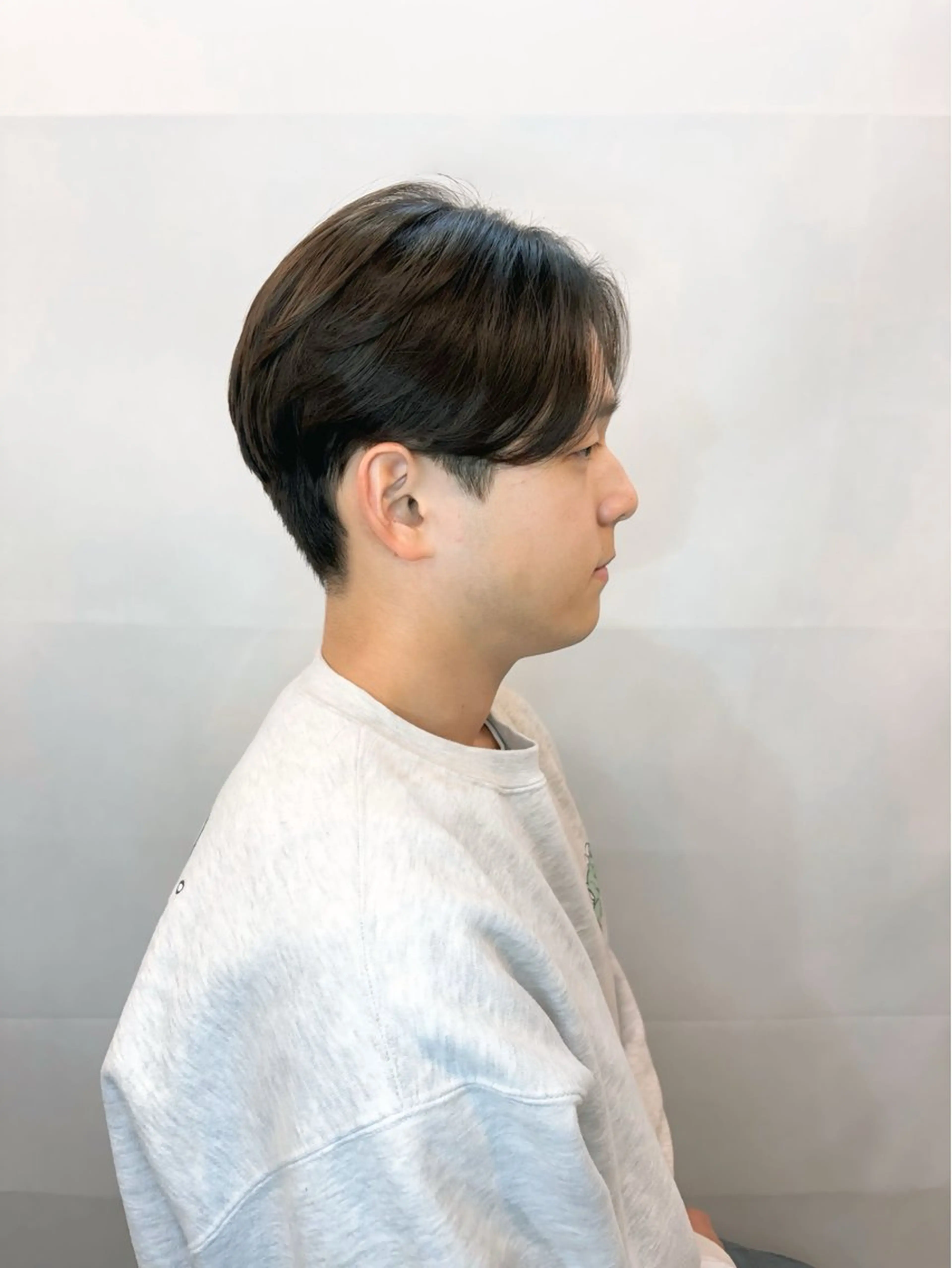 《メンズ限定🔥》センターパート／マッシュ縮毛矯正➕カットの写真