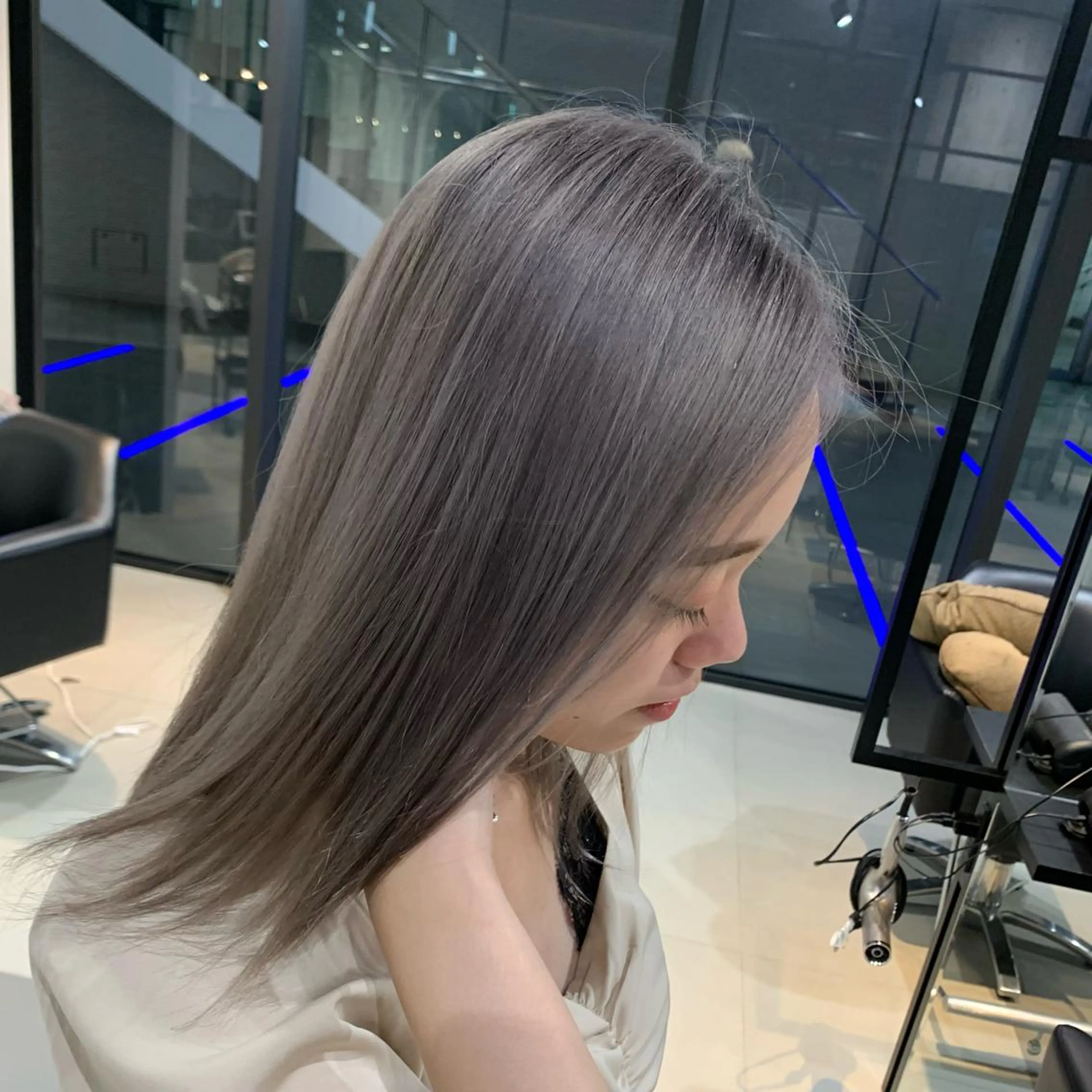 ミディアム 牧内 拓のヘアスタイル