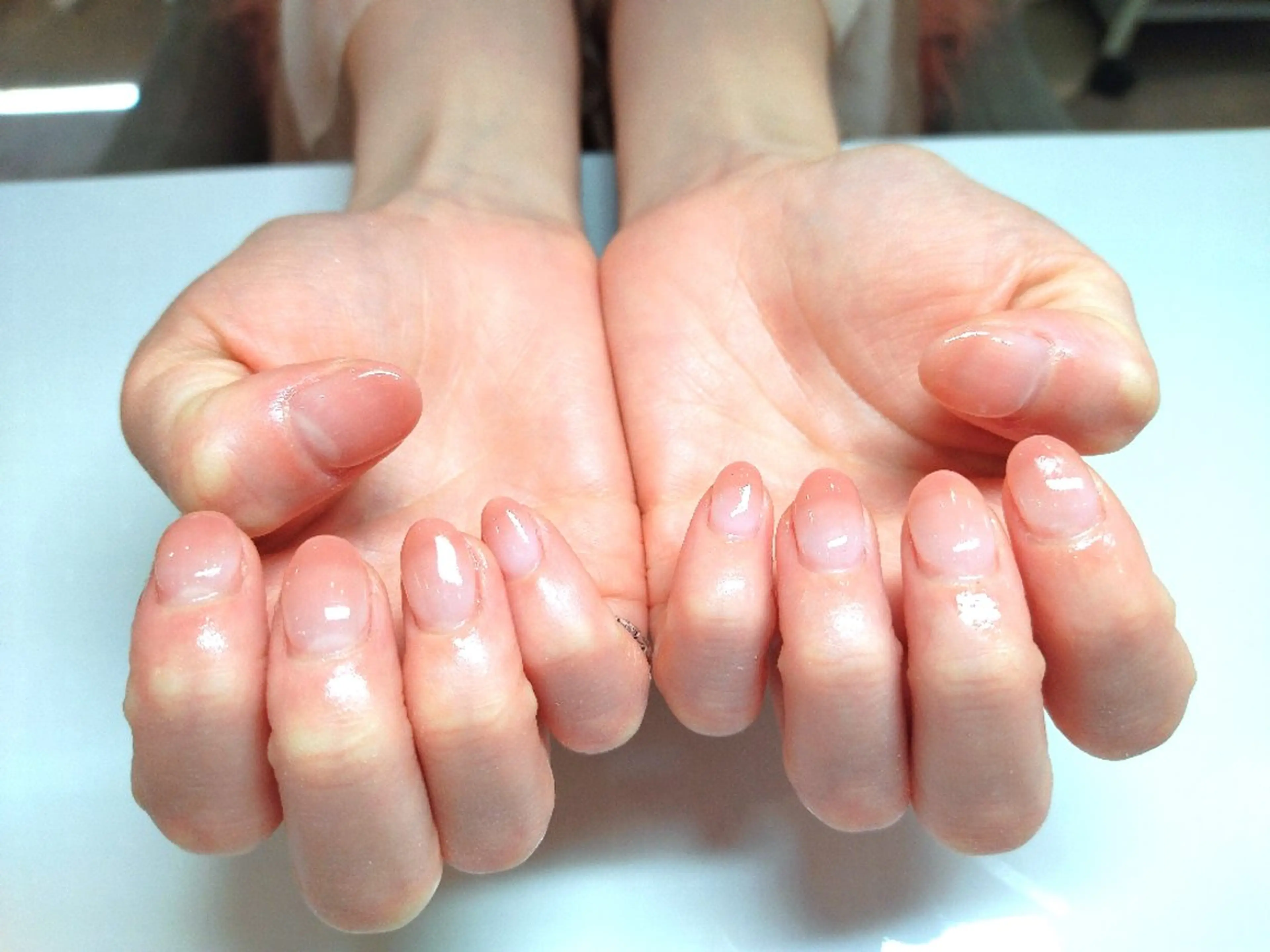 ネイル ハンドネイル 鐙 桃華のネイルデザイン