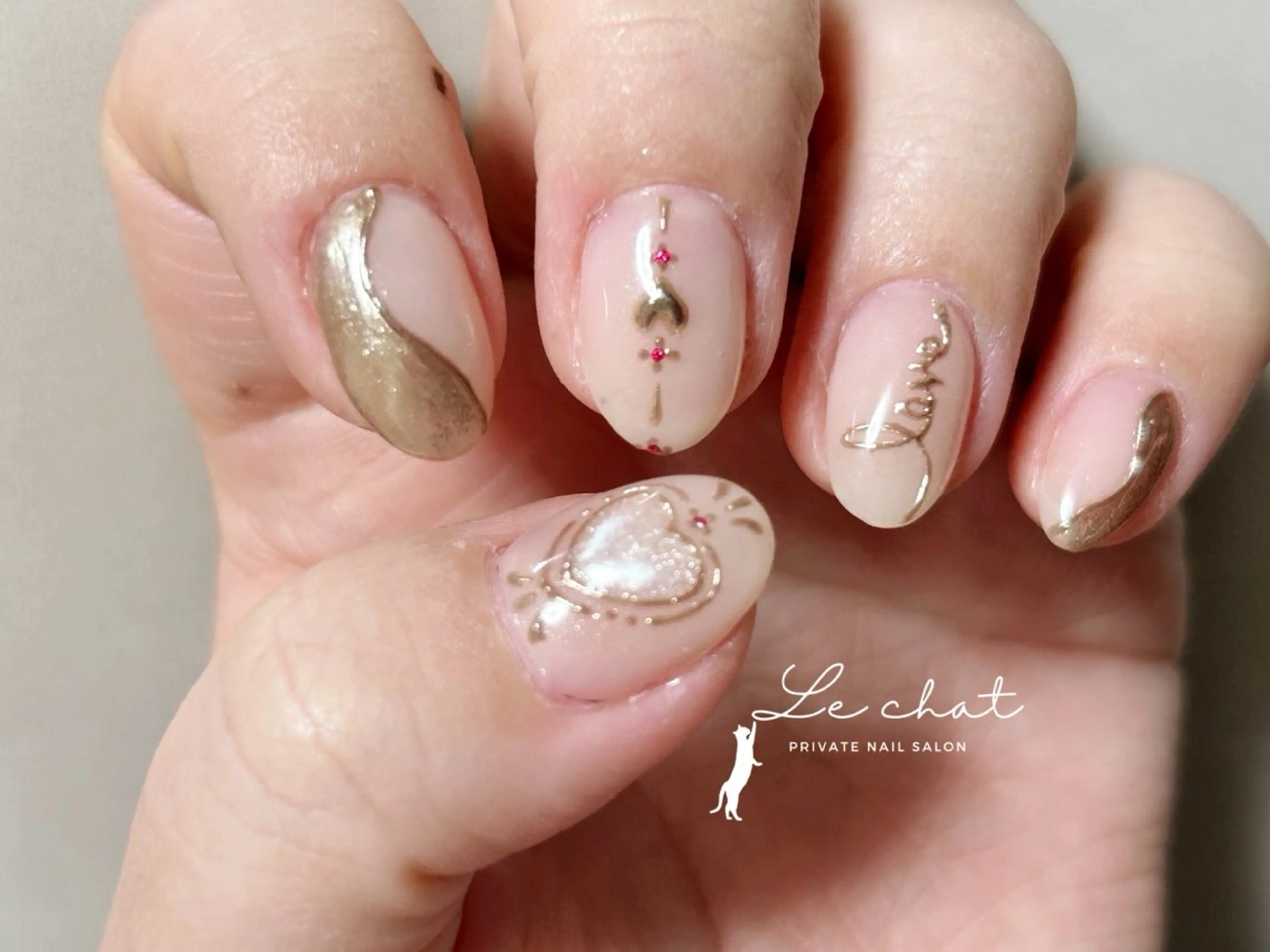 ネイル アートネイル Le Chat ASUKAのネイルデザイン