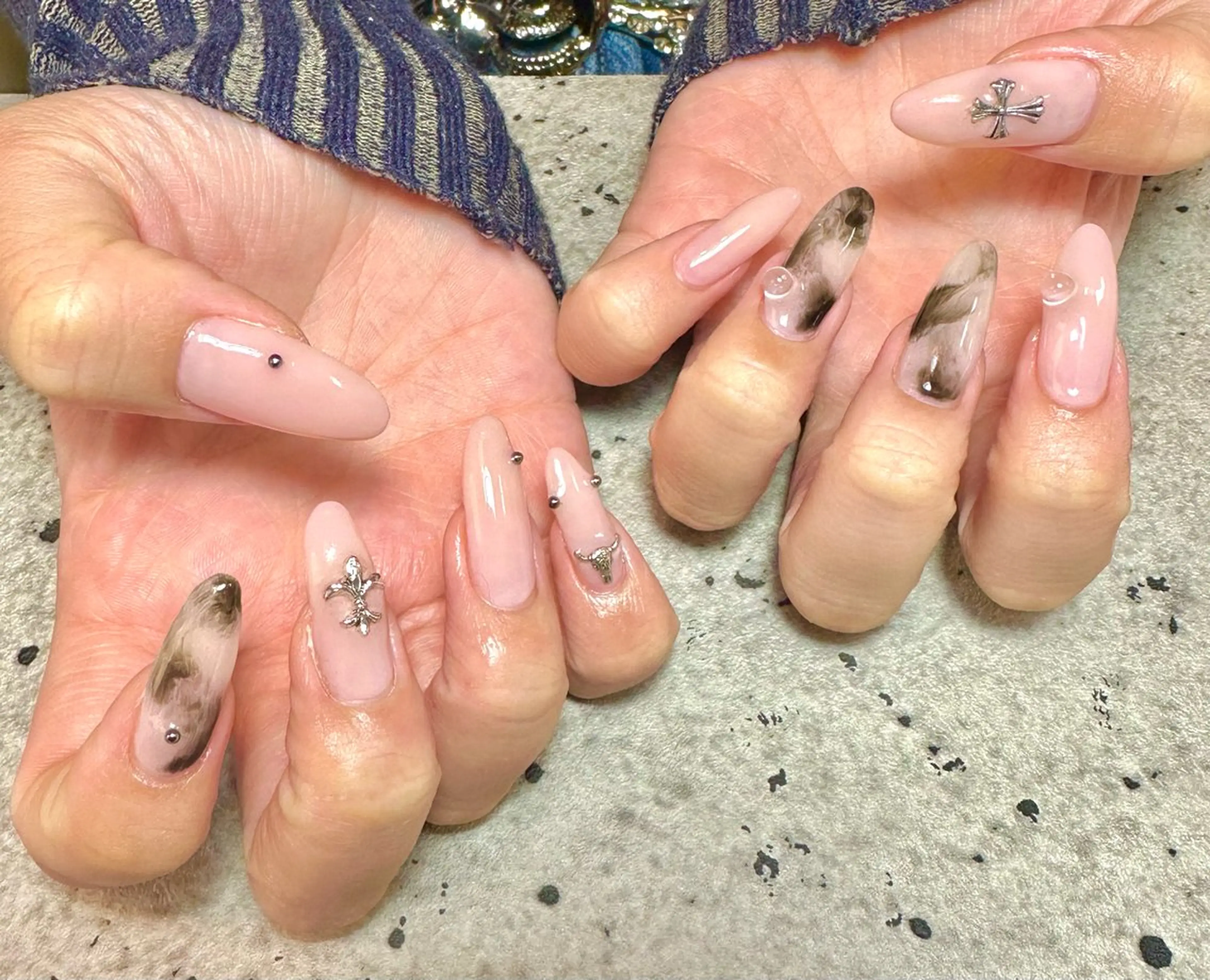 ネイル ハンドネイル フットネイル GéRanium Harukaのネイルデザイン