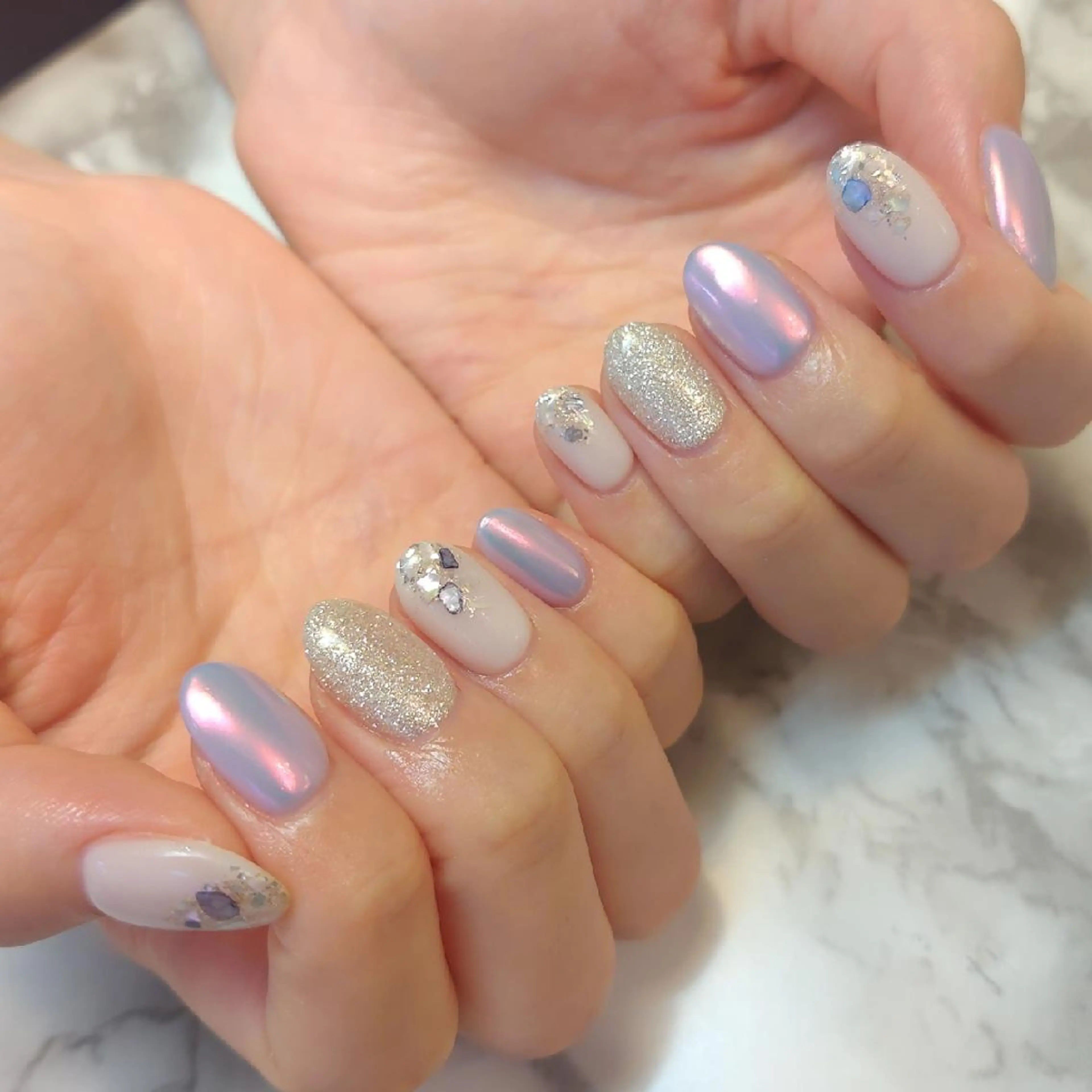 ネイル ジェヌインネイル 河内のネイルデザイン